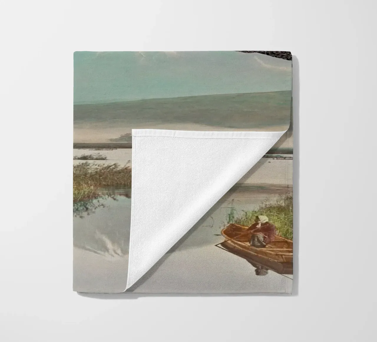 Elsewhere All At Once | Press Play Art Print Collage Remix telo mare da Press Play Art Prints