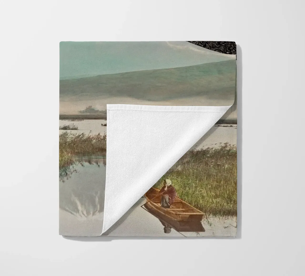 Elsewhere All At Once | Press Play Art Print Collage Remix telo mare da Press Play Art Prints