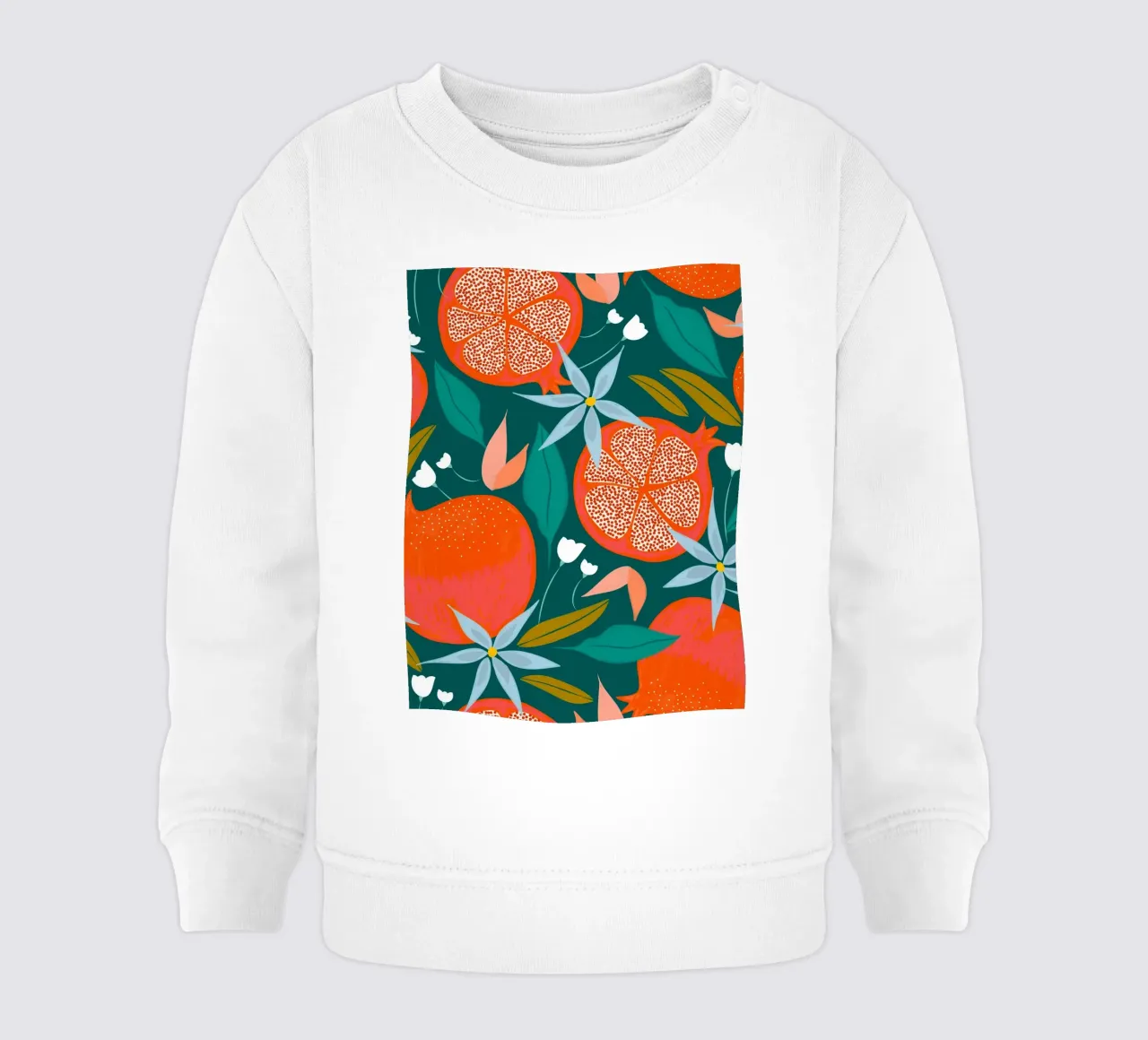 Melograno estivo felpa neonato da 83oranges