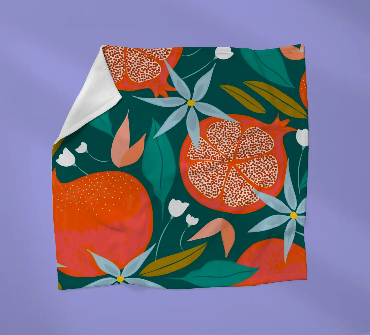 Melograno estivo coperta in pile da 83oranges