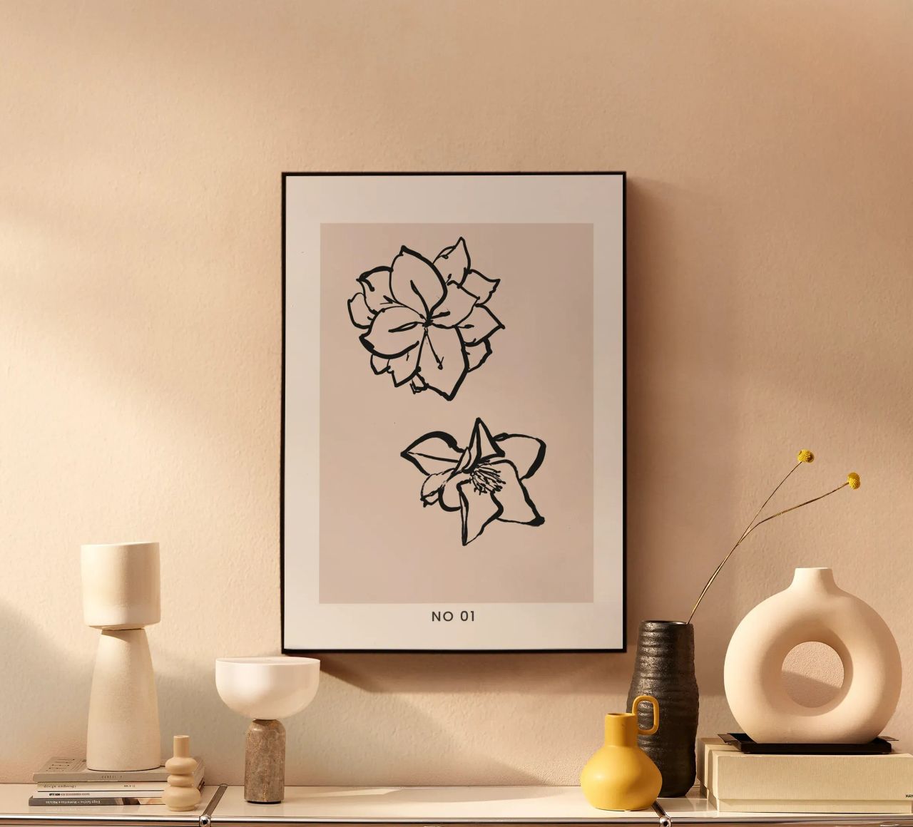 Abstract Botanic No 05 plexiglass da treechild
