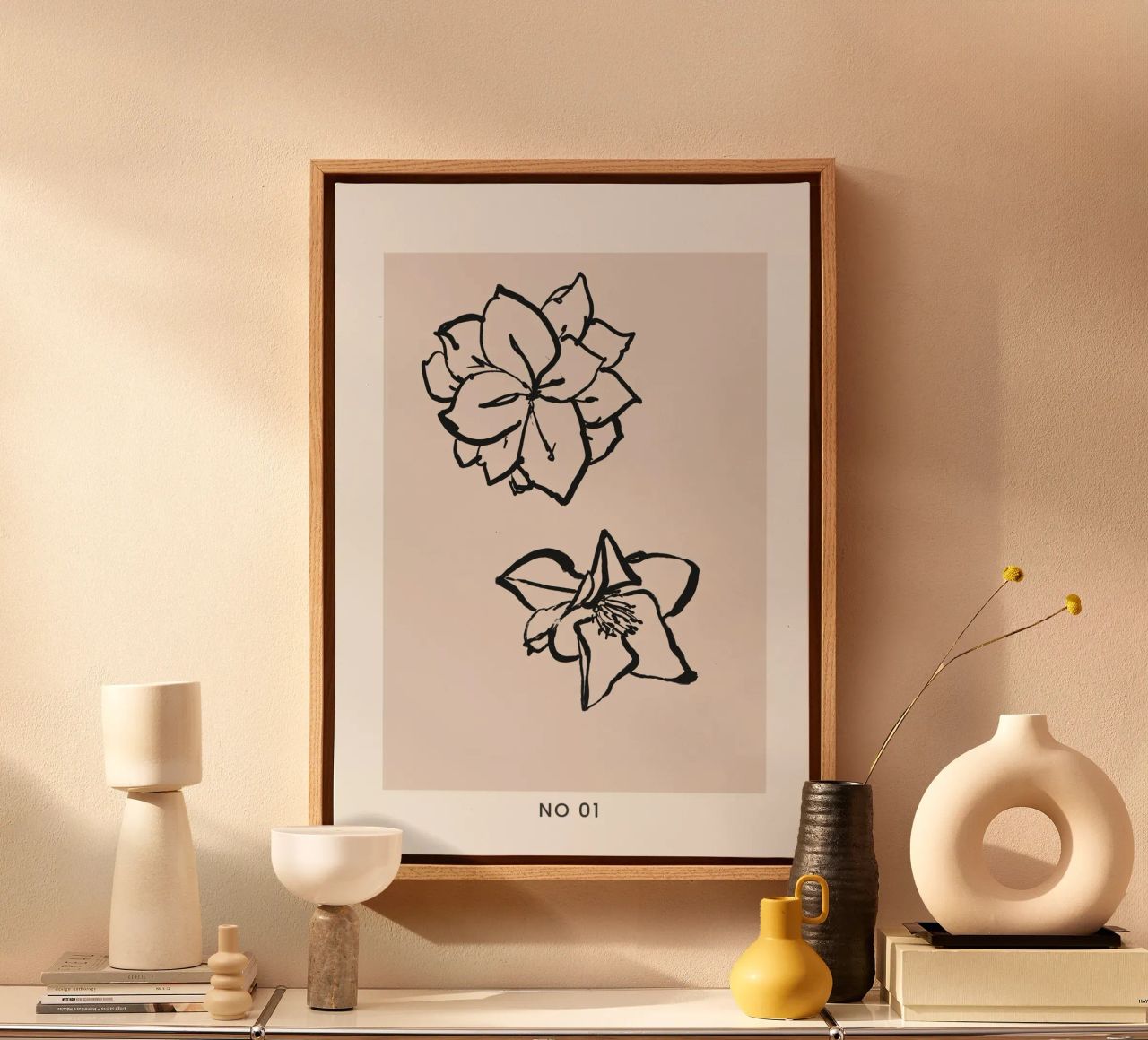 Abstract Botanic No 05 tela da treechild