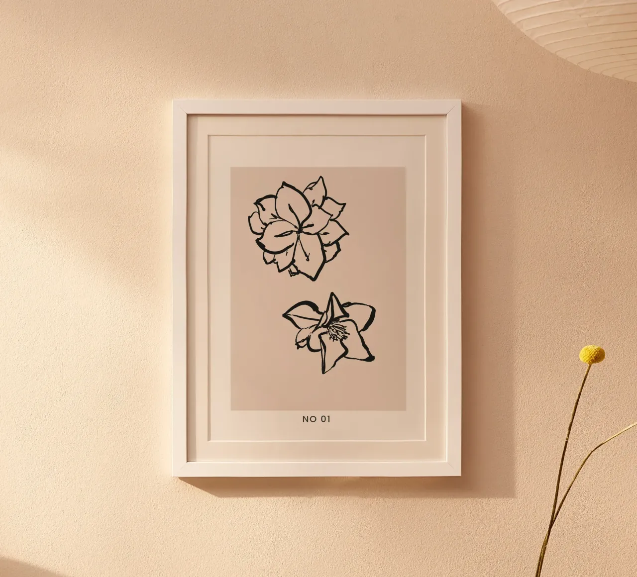 Abstract Botanic No 05 carta hahnemühle da treechild