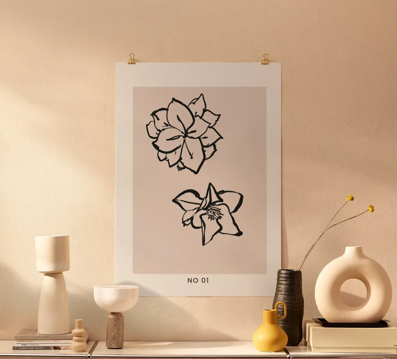 Abstract Botanic No 05 carta hahnemühle da treechild