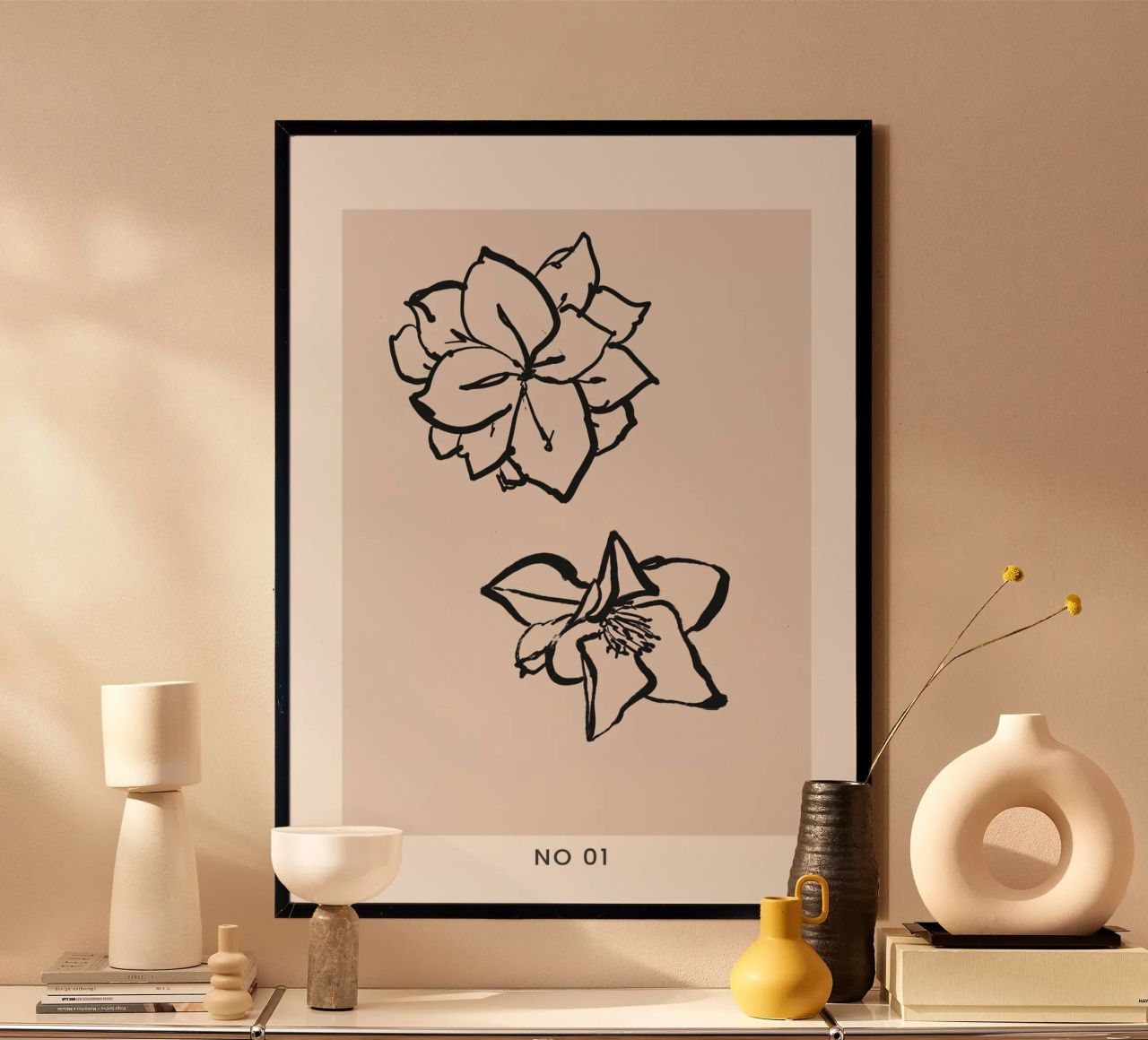 Abstract Botanic No 05 poster de treechild