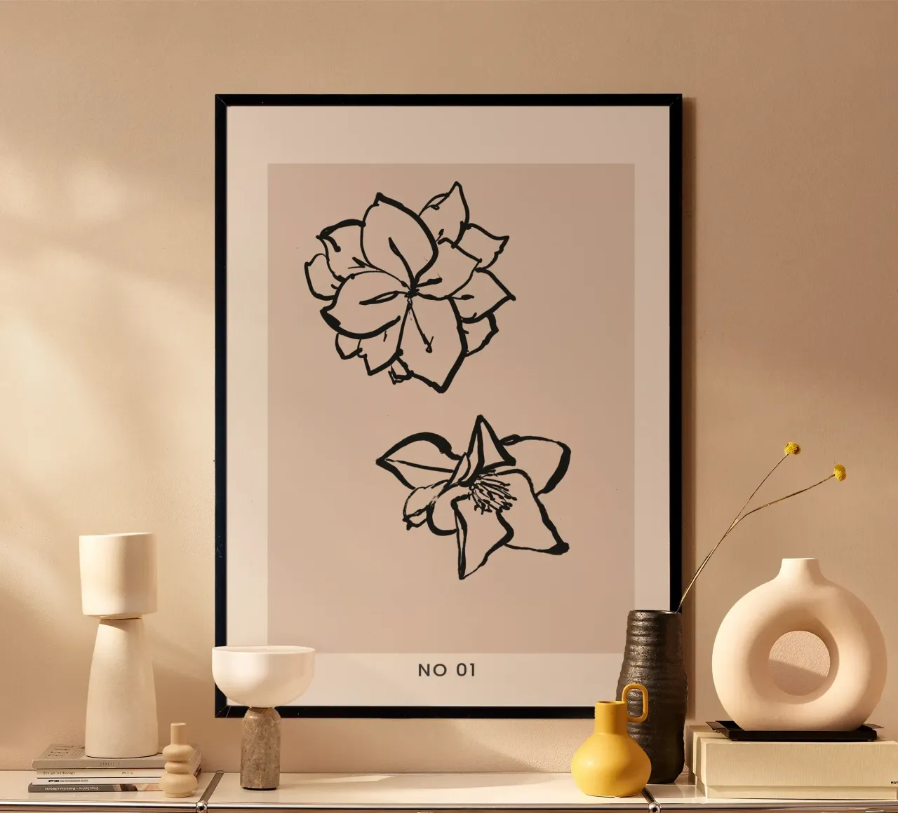 Abstract Botanic No 05 carta hahnemühle da treechild