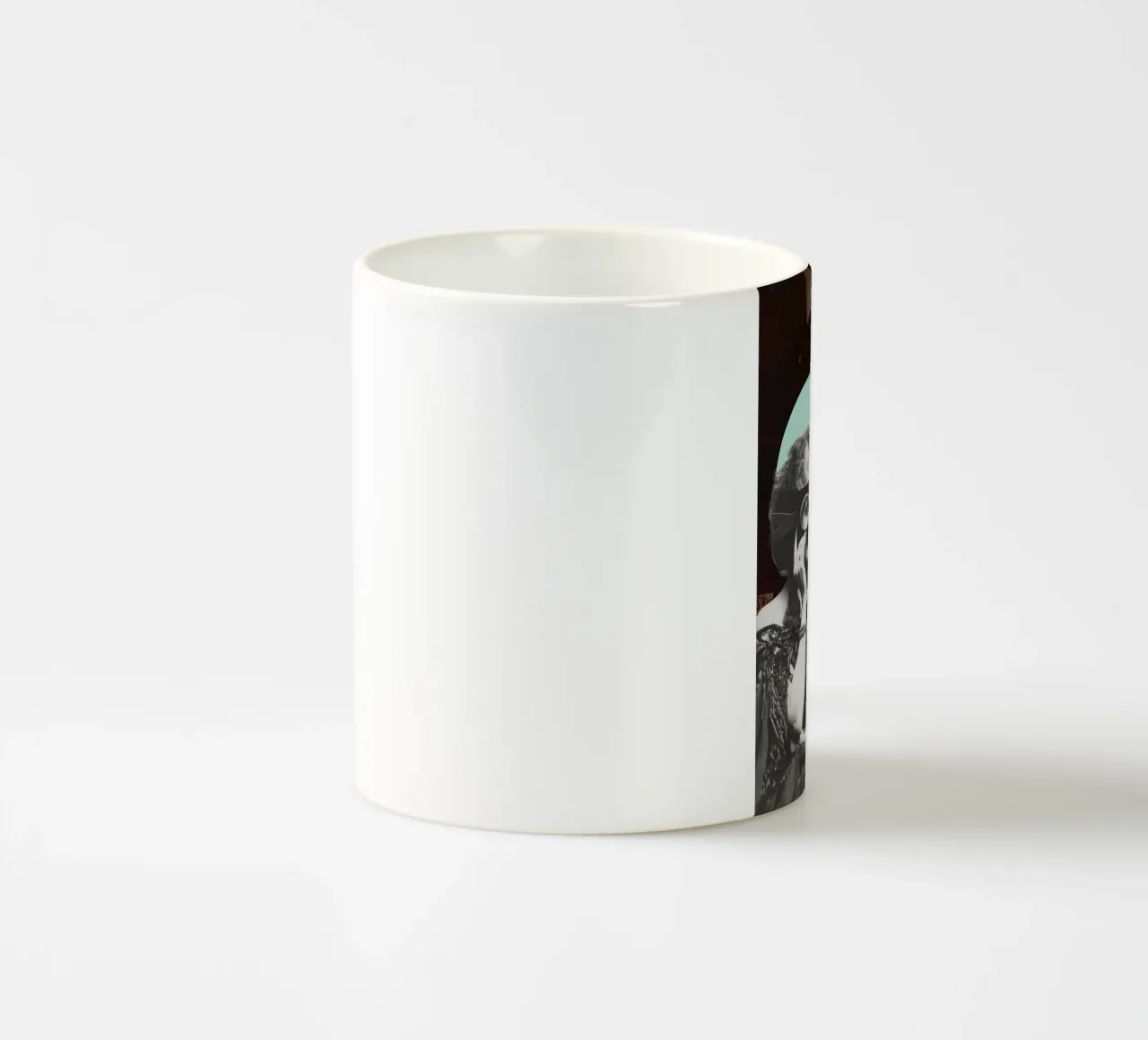 Muses & Moonlight | Press Play Art Print Collage Remix ceramic mug by Press Play Art Prints