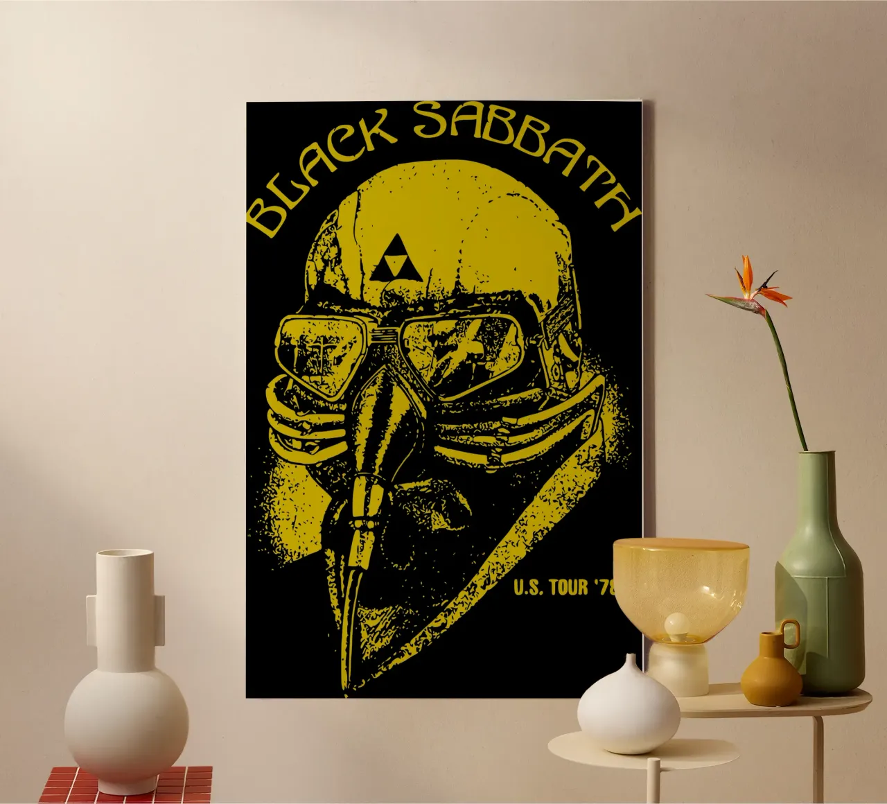 Black Sabbath U.S. Tour 78 canvas by myxzyptlx