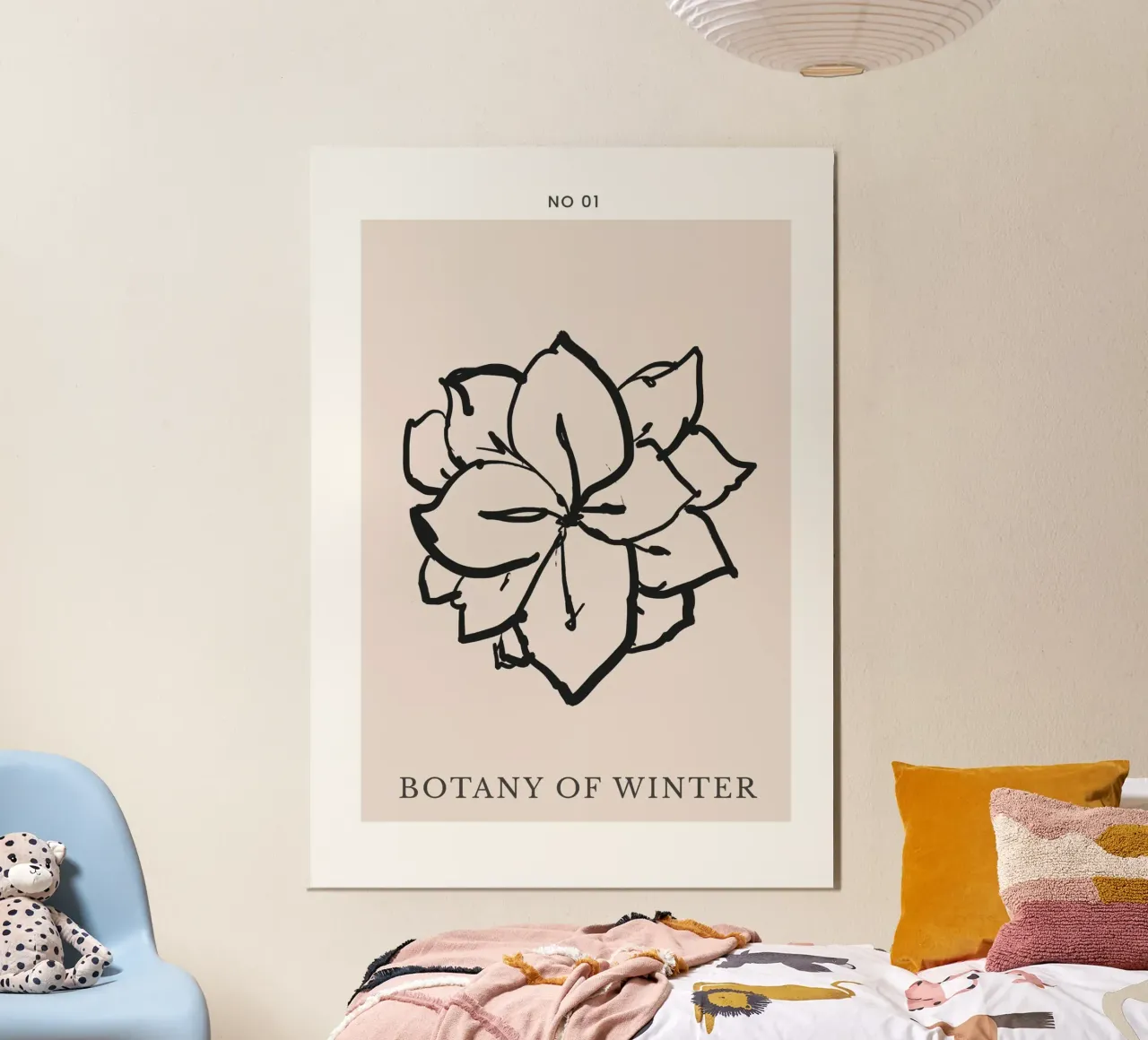 Abstract Botanic No 06 alluminio dibond da treechild