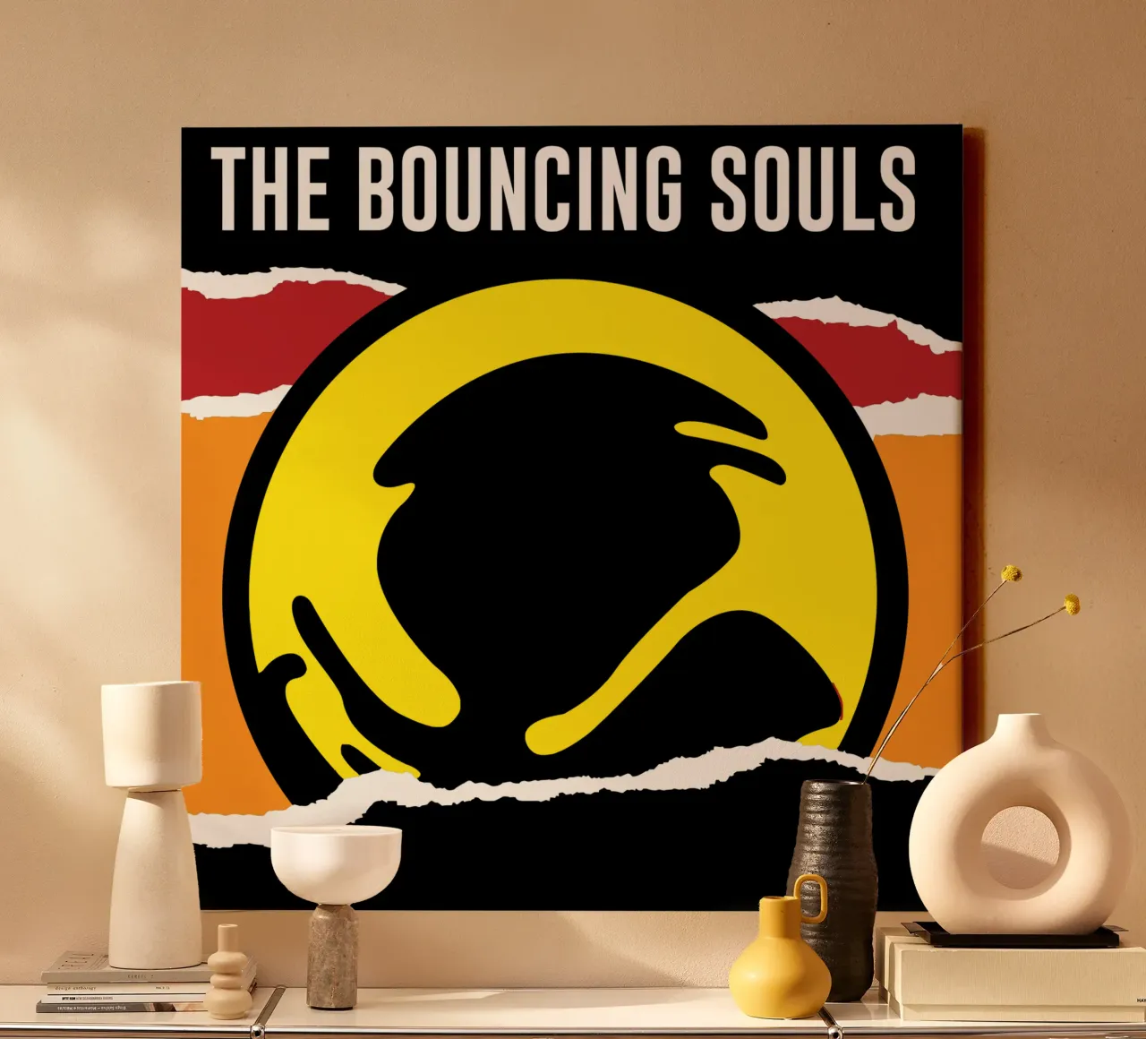The Bouncing Souls tela con Cornice a cassetta da kiwirsemplok