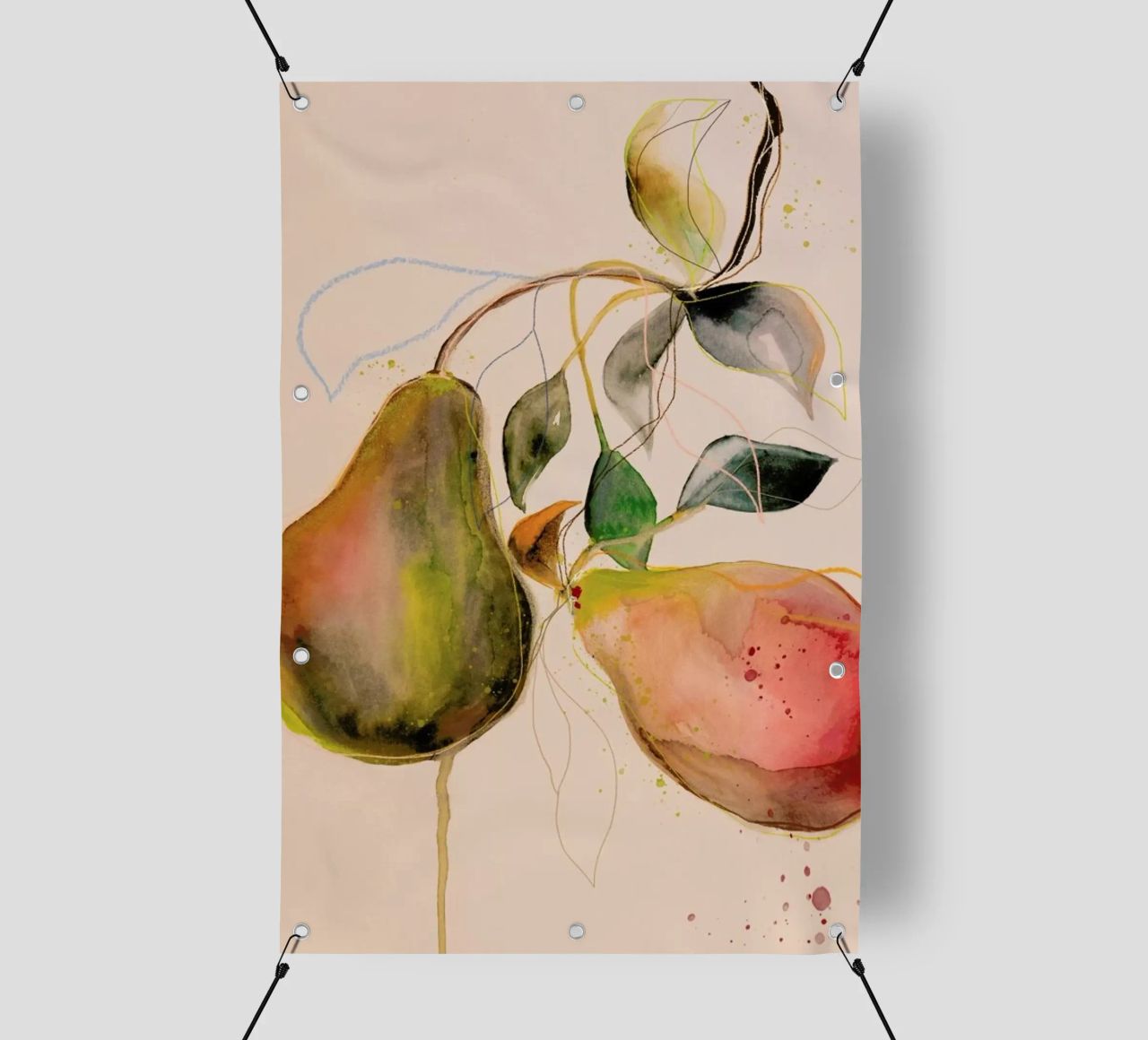 Pear 01 telo in pvc da Leigh Viner