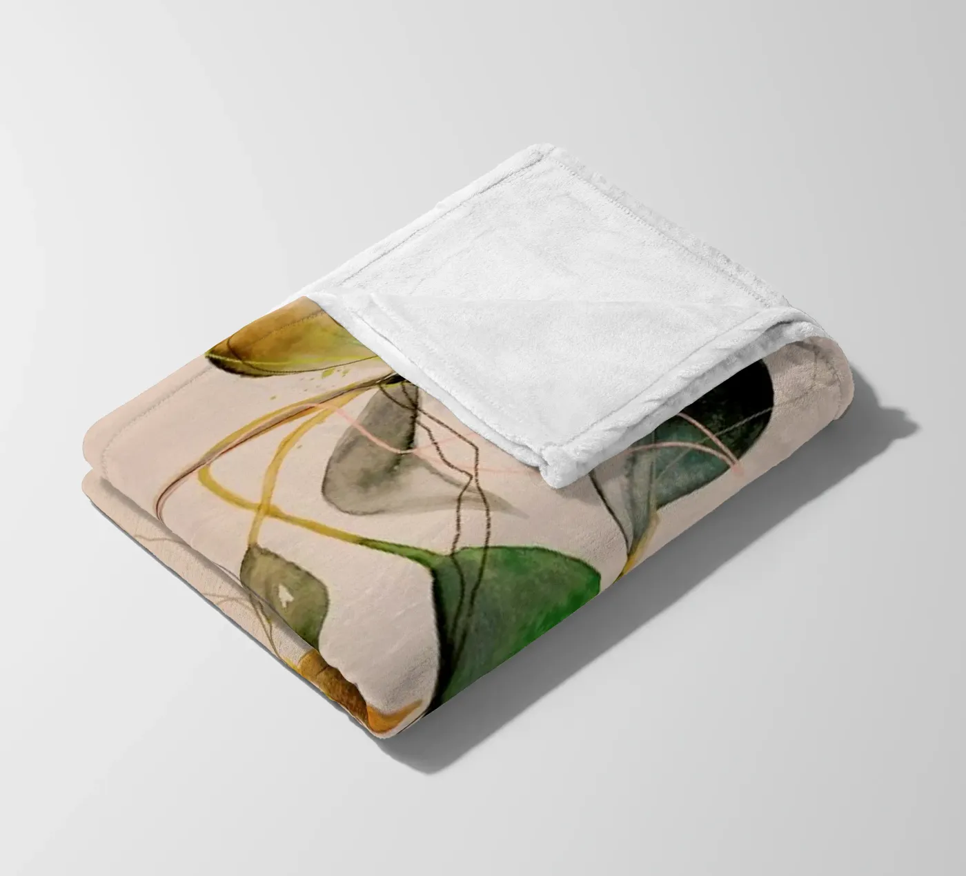 Pear 01 Fleecedecke von Leigh Viner