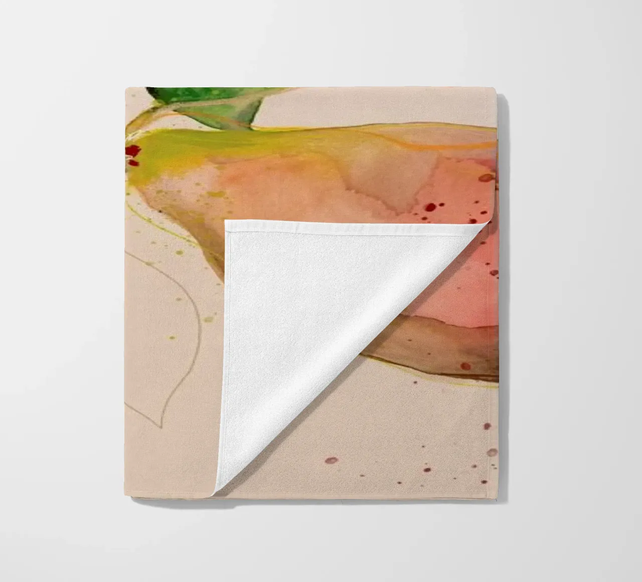 Pear 01 serviette de plage de Leigh Viner