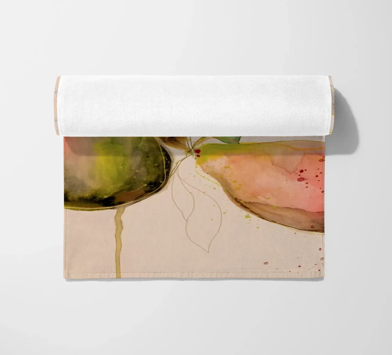 Pear 01 serviette de plage de Leigh Viner