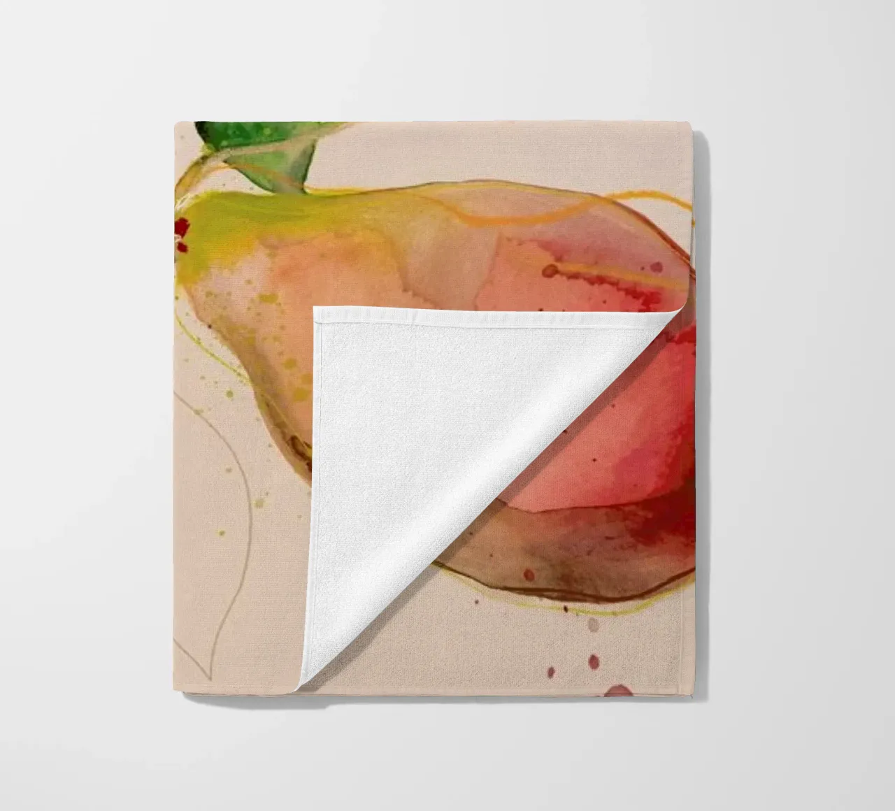 Pear 01 serviette de plage de Leigh Viner