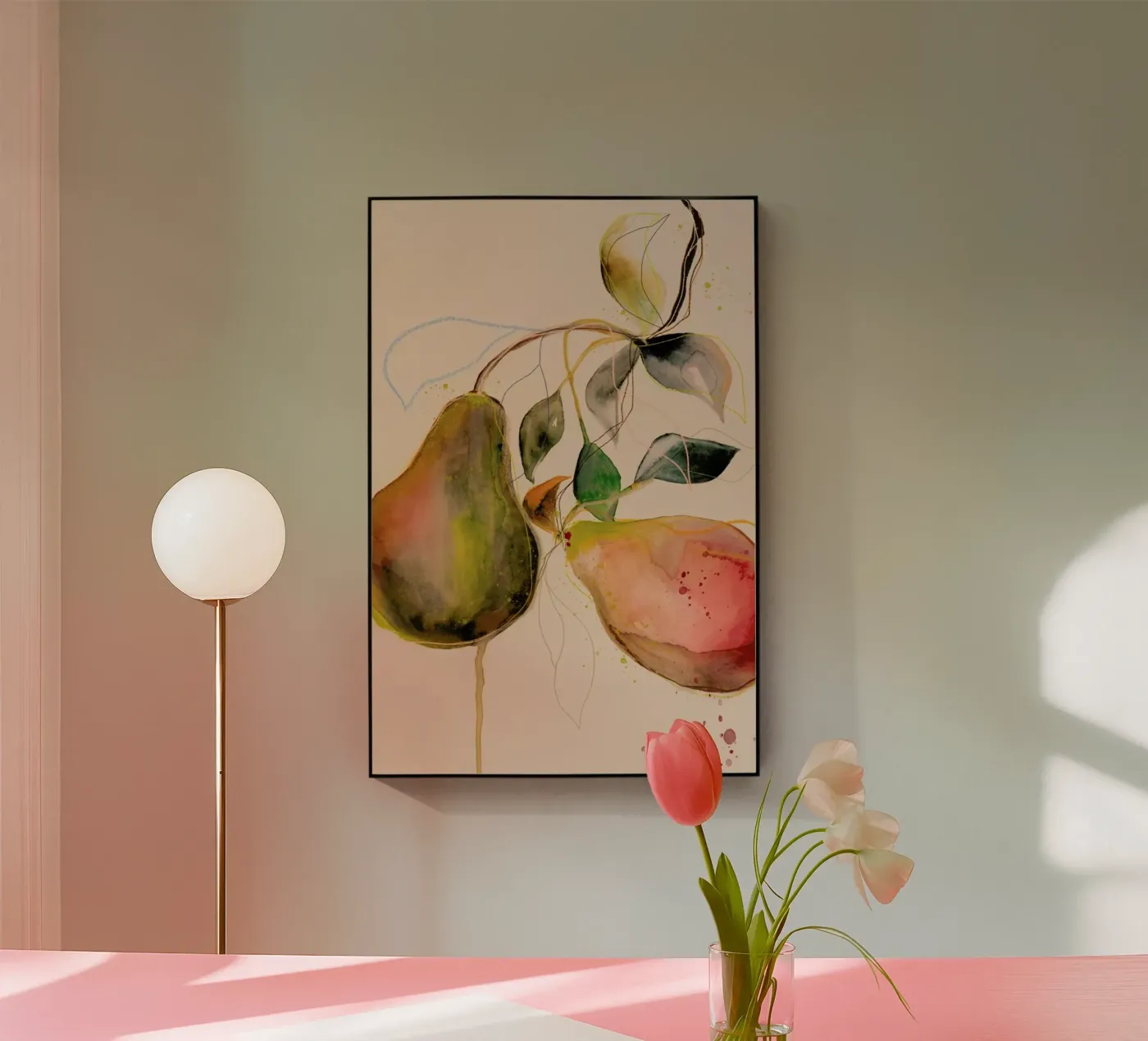 Pear 01 plexiglass da Leigh Viner