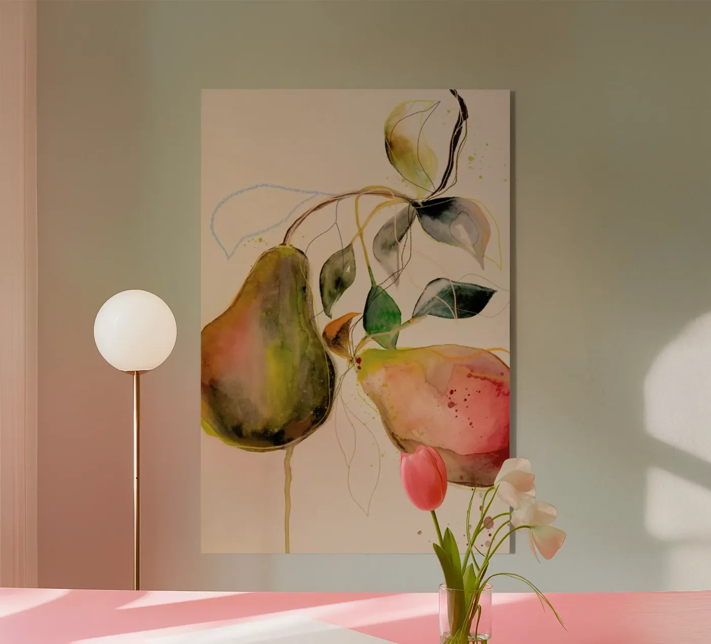 Pear 01 plexiglass da Leigh Viner