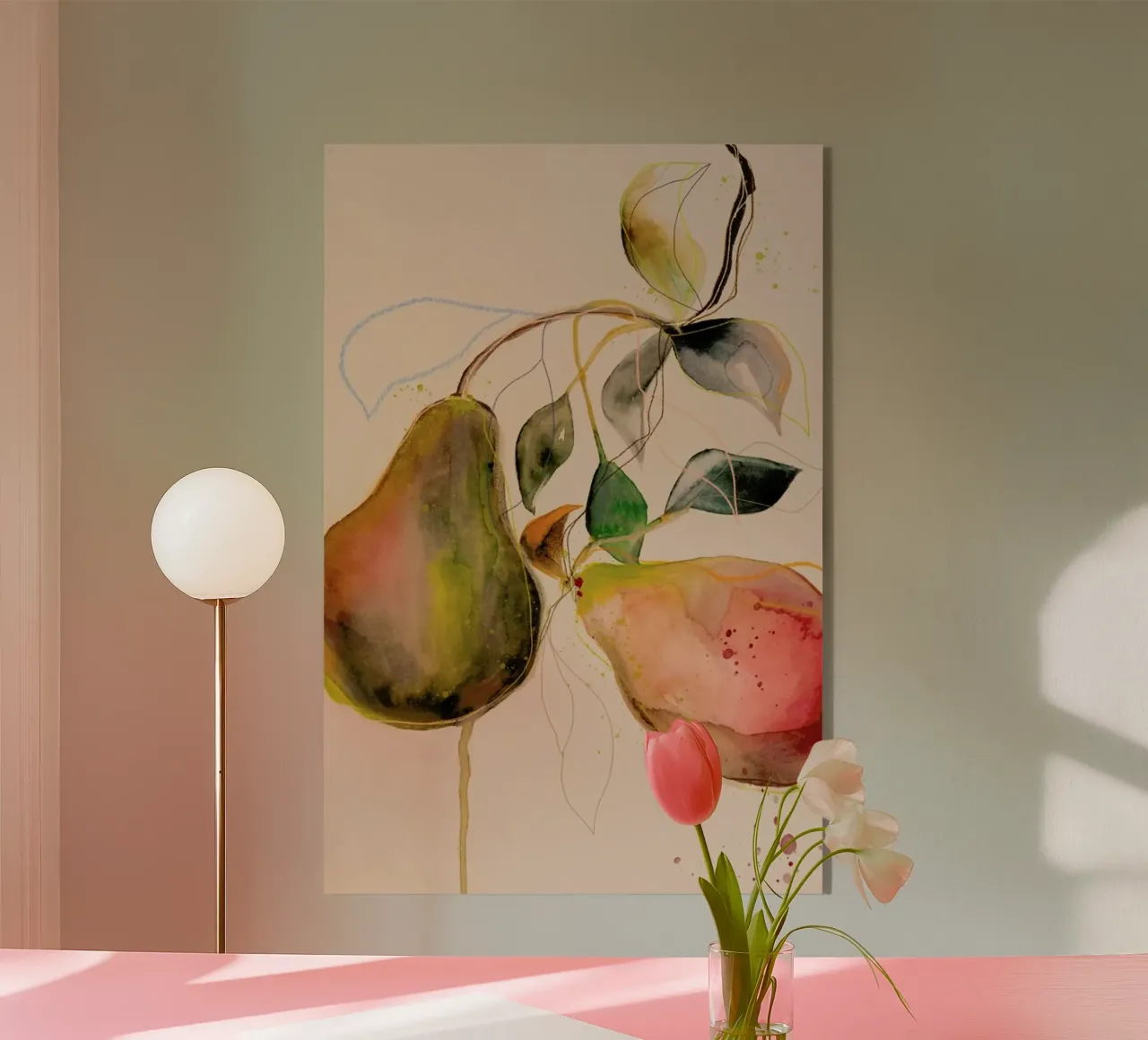 Pear 01 plexiglass da Leigh Viner