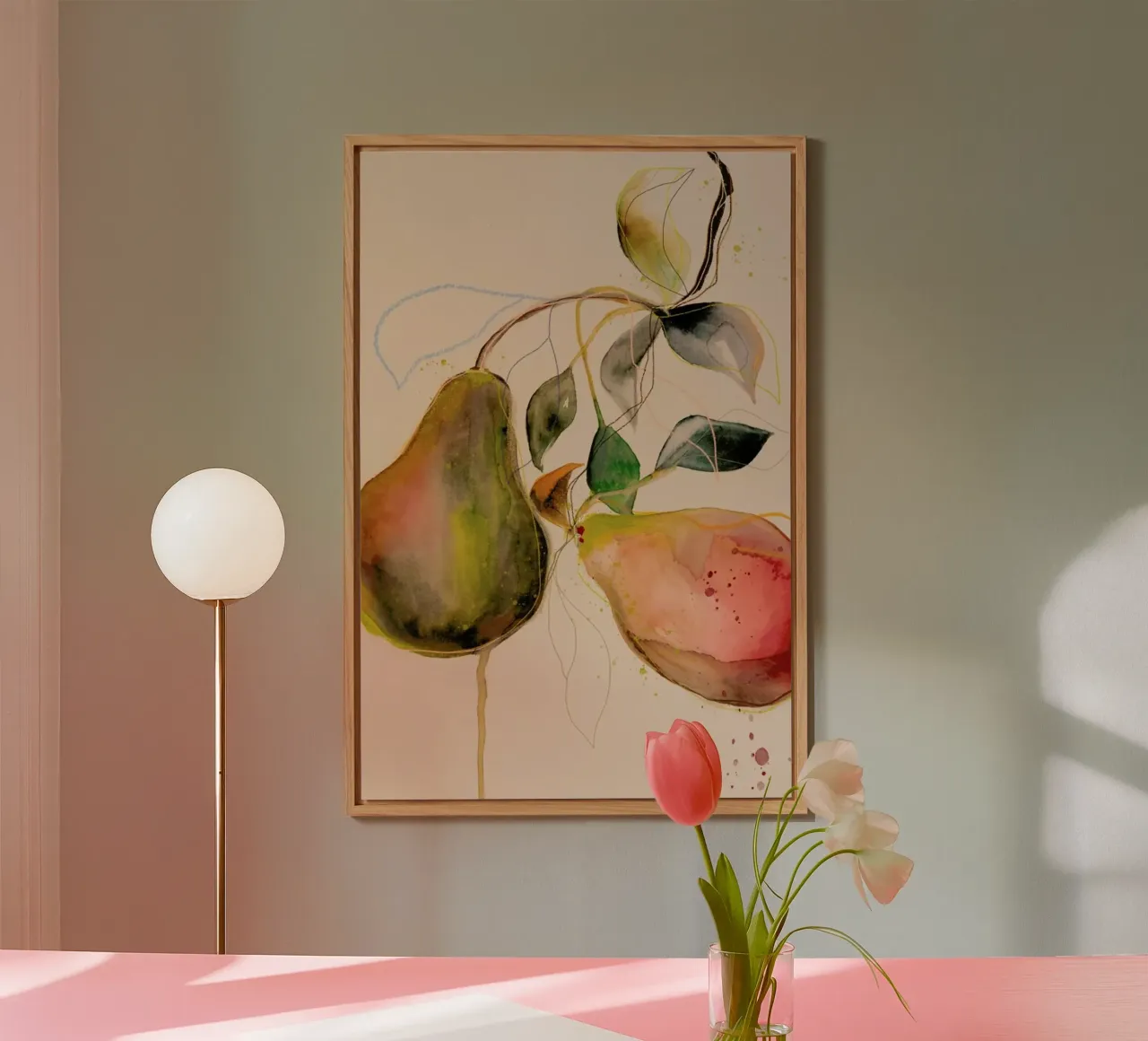 Pear 01 alluminio dibond da Leigh Viner