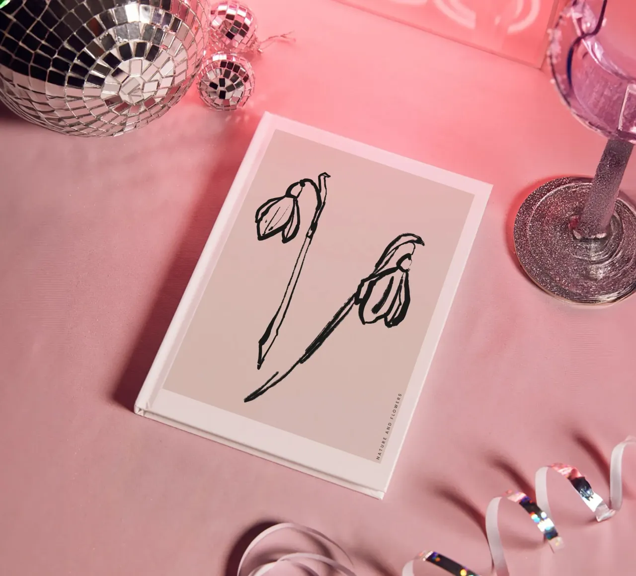 Abstract Botanic No 08 notebook by treechild