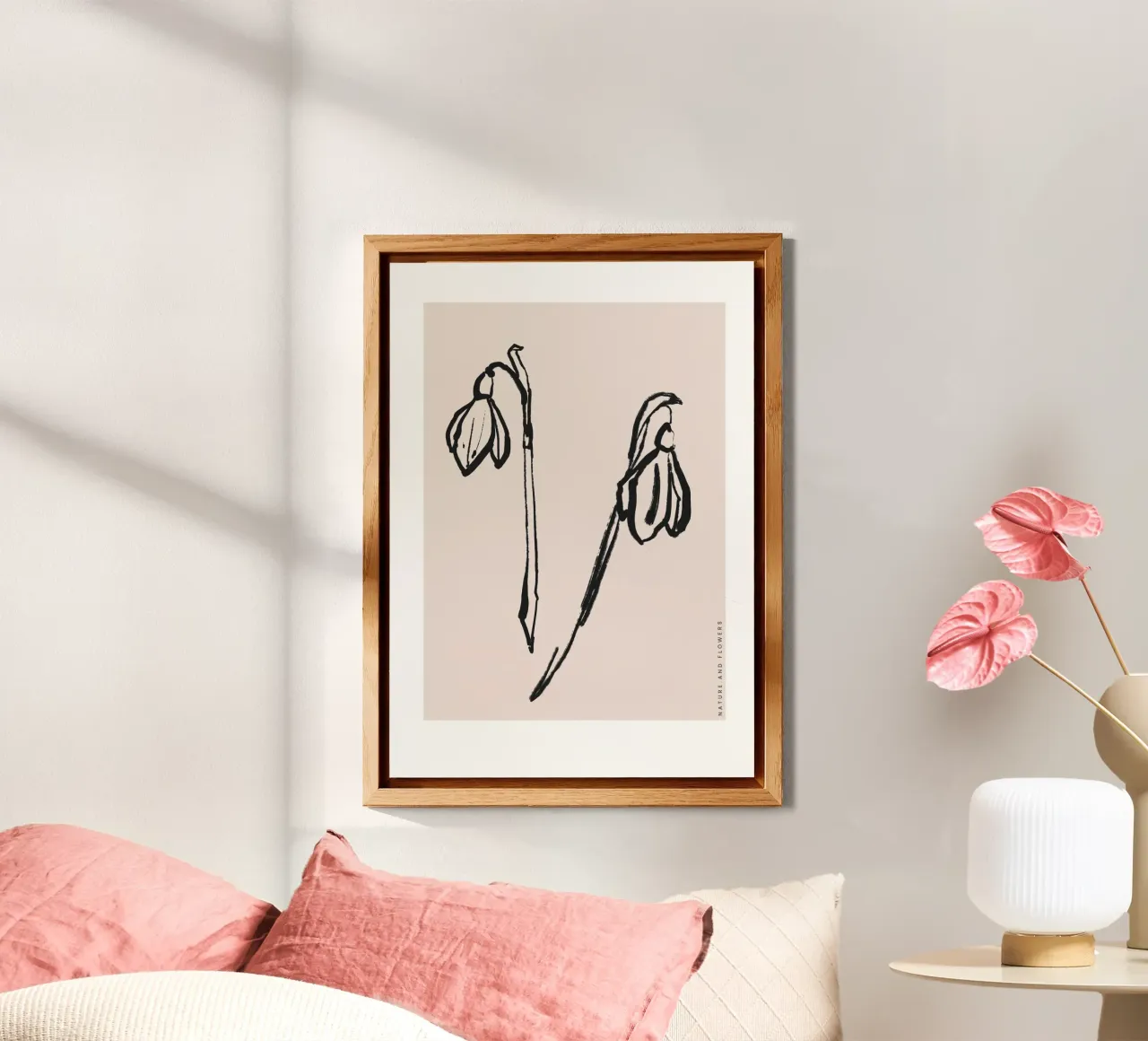 Abstract Botanic No 08 alluminio dibond da treechild