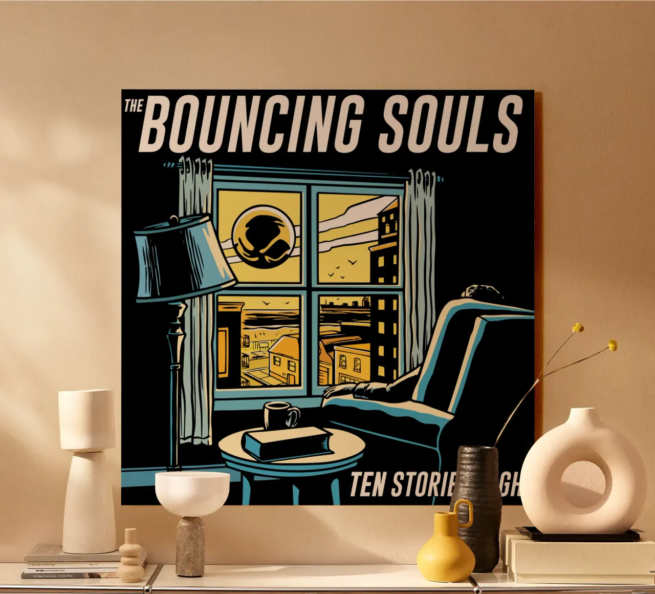 The Bouncing Souls - Ten Stories High alluminio dibond da Nadirsungga