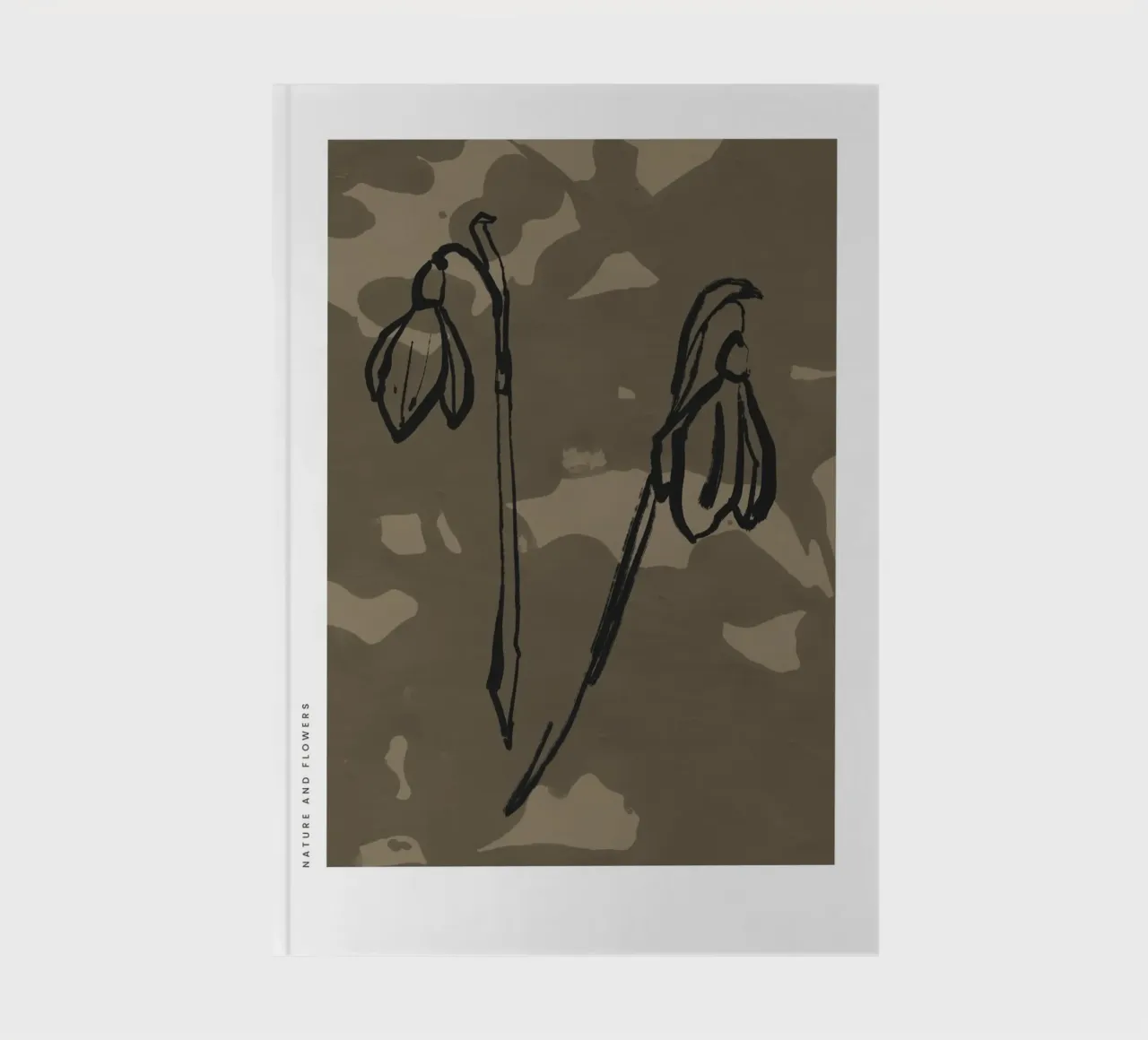 Abstract Botanic No 09 notebook by treechild