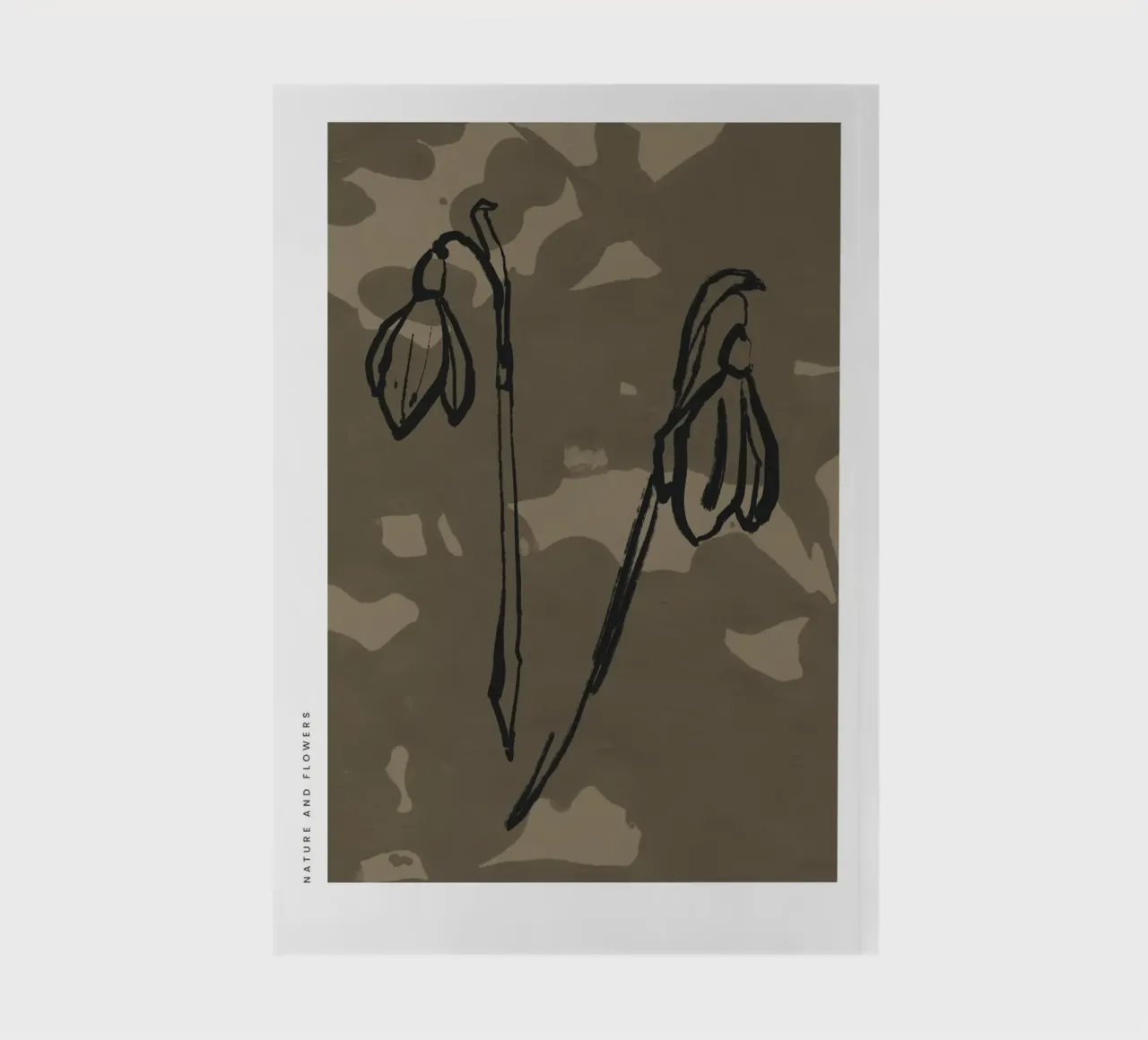 Abstract Botanic No 09 notebook by treechild