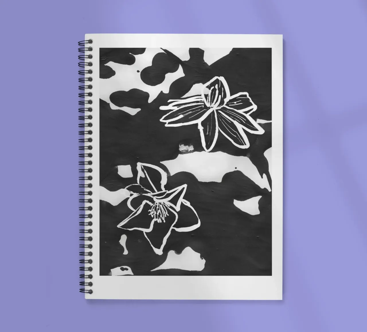 Abstract Botanic No 10 diario ad anelli da treechild