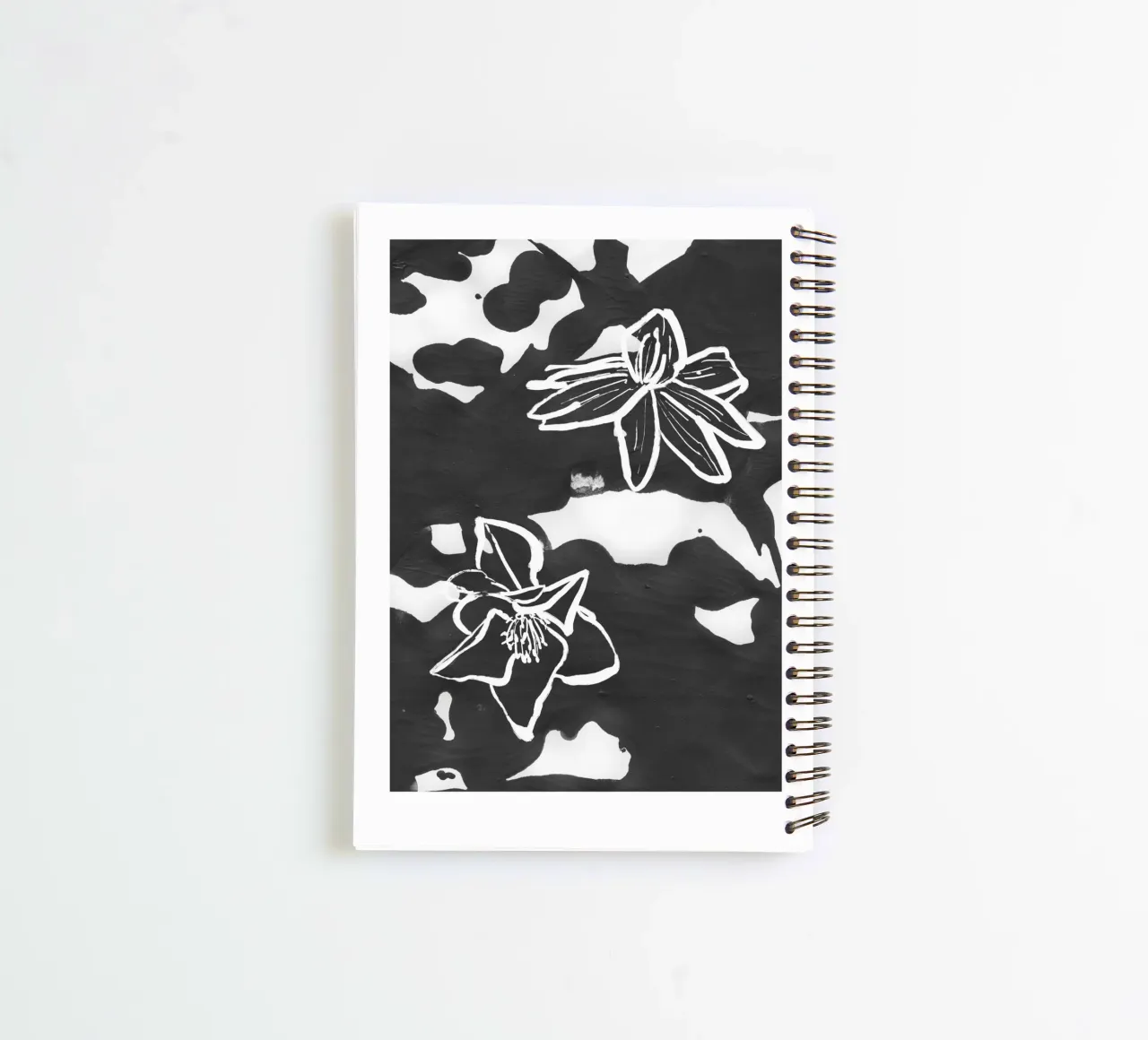 Abstract Botanic No 10 diario ad anelli da treechild