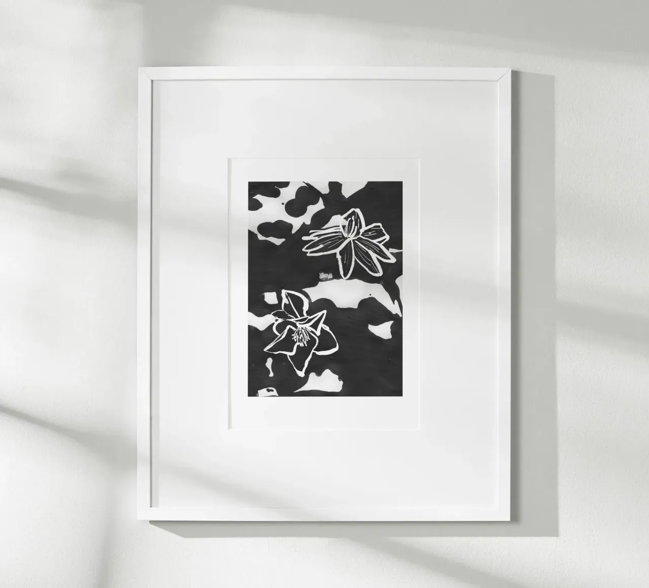 Abstract Botanic No 10 carta hahnemühle da treechild