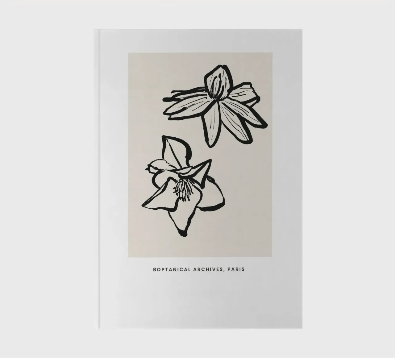 Abstract Botanic No 11 notebook by treechild