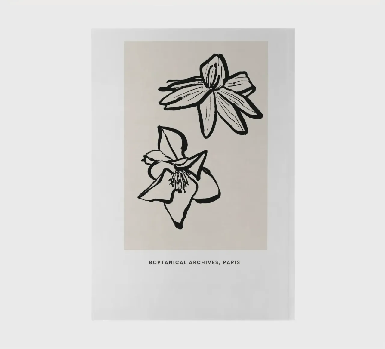 Abstract Botanic No 11 notebook by treechild