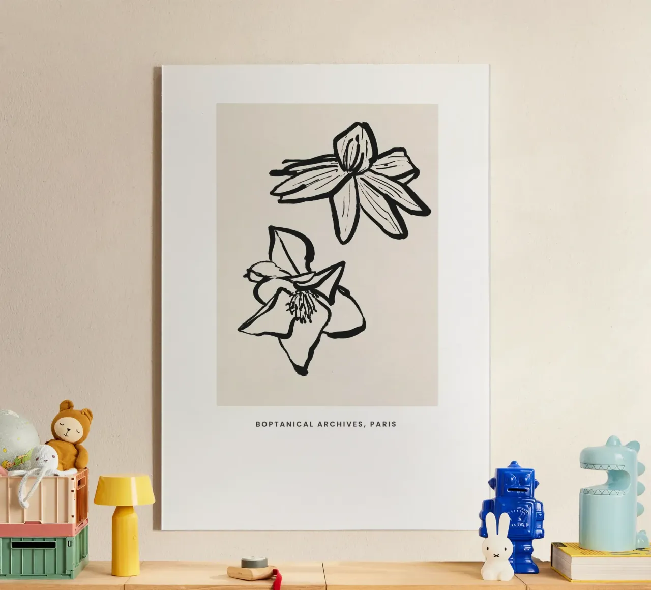 Abstract Botanic No 11 plexiglass da treechild