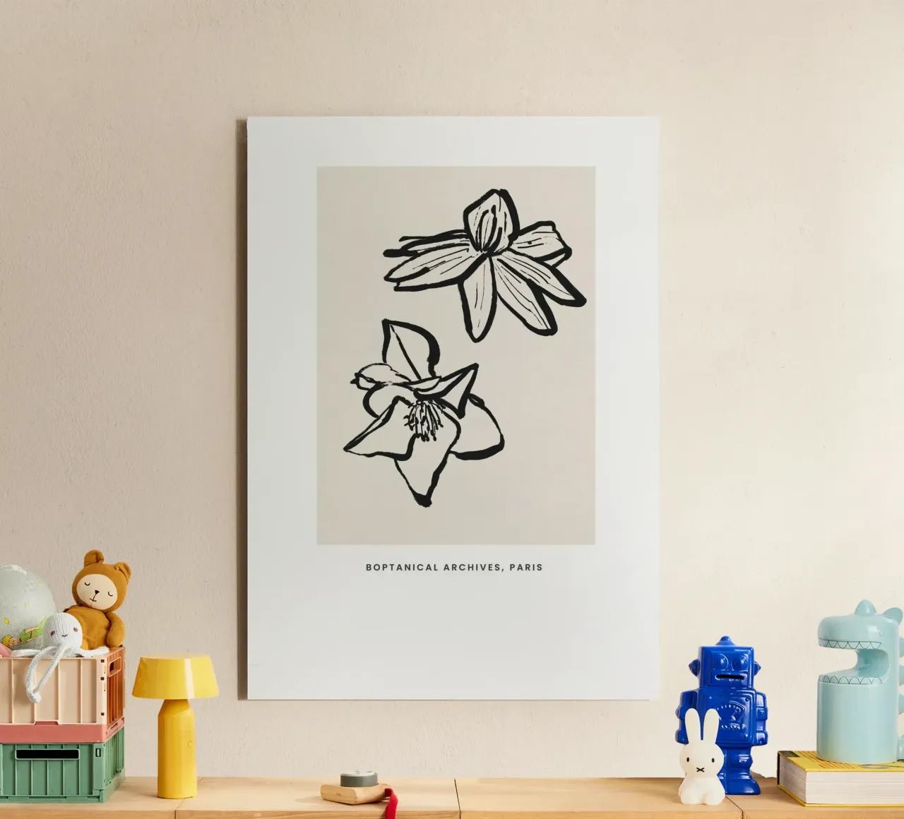 Abstract Botanic No 11 alluminio dibond da treechild