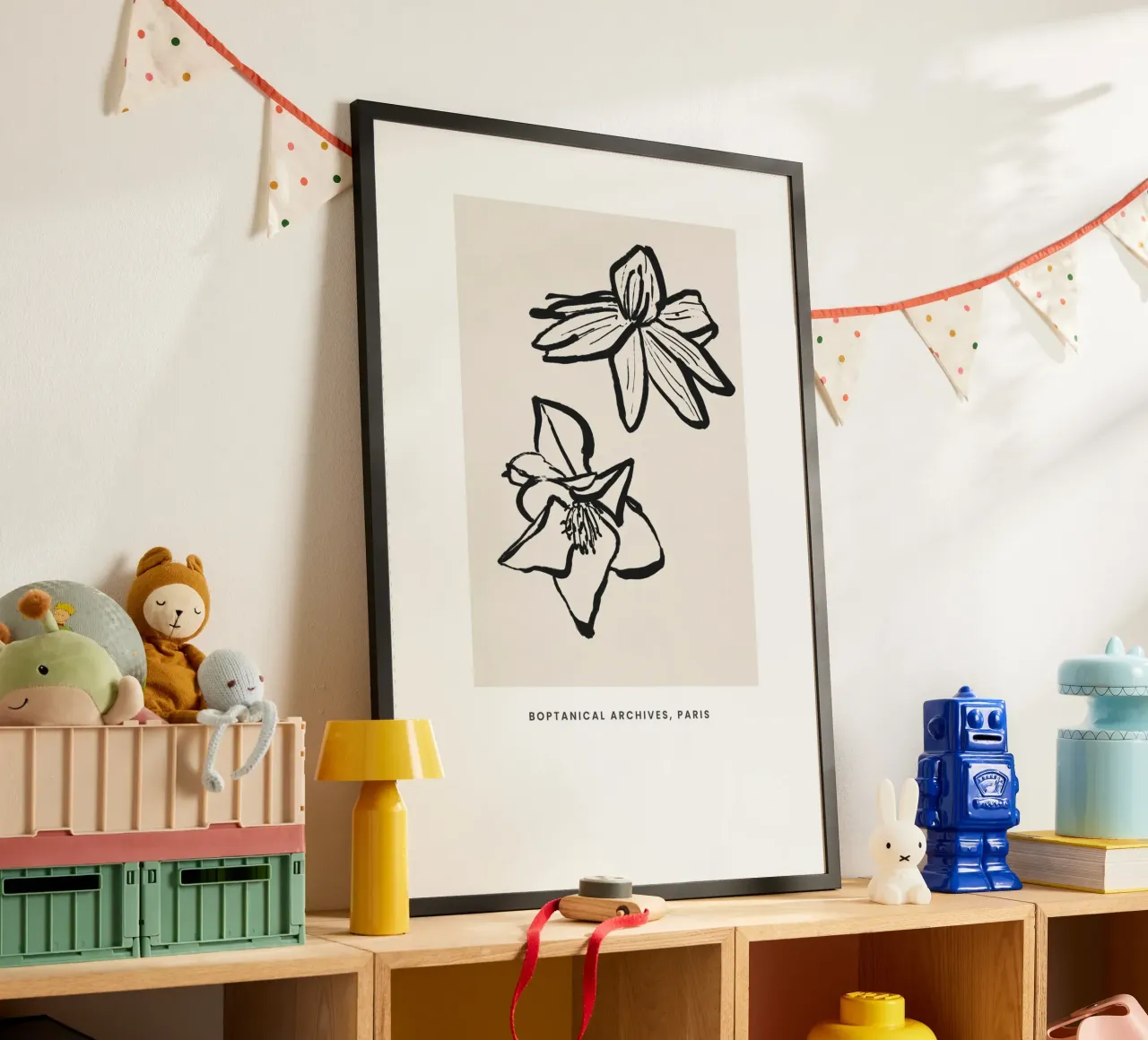 Abstract Botanic No 11 carta hahnemühle da treechild