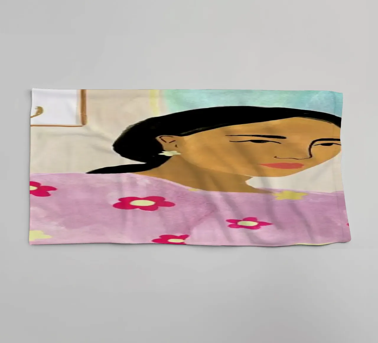 Leo badhanddoek van Laura Page