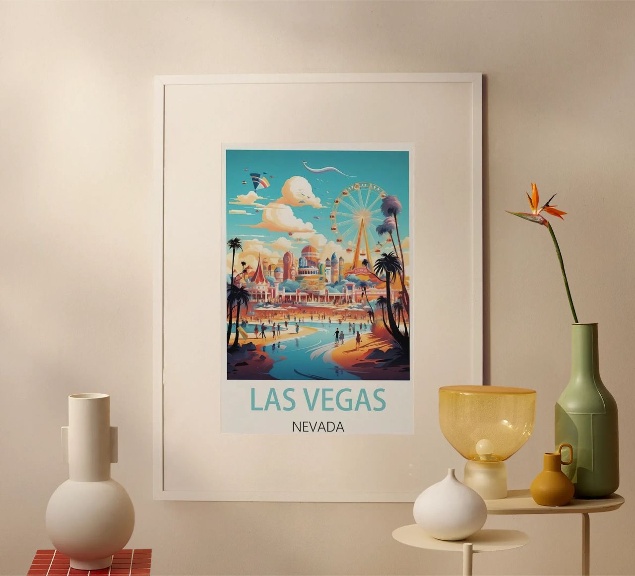 LLYCUAOO Las Vegas Nevada poster de cooper shop