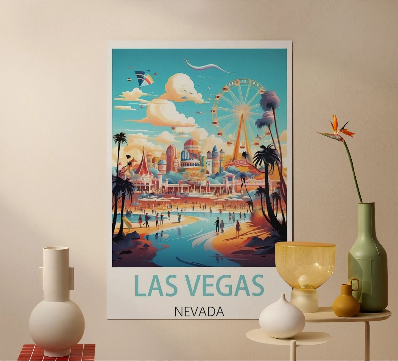 LLYCUAOO Las Vegas Nevada poster de cooper shop