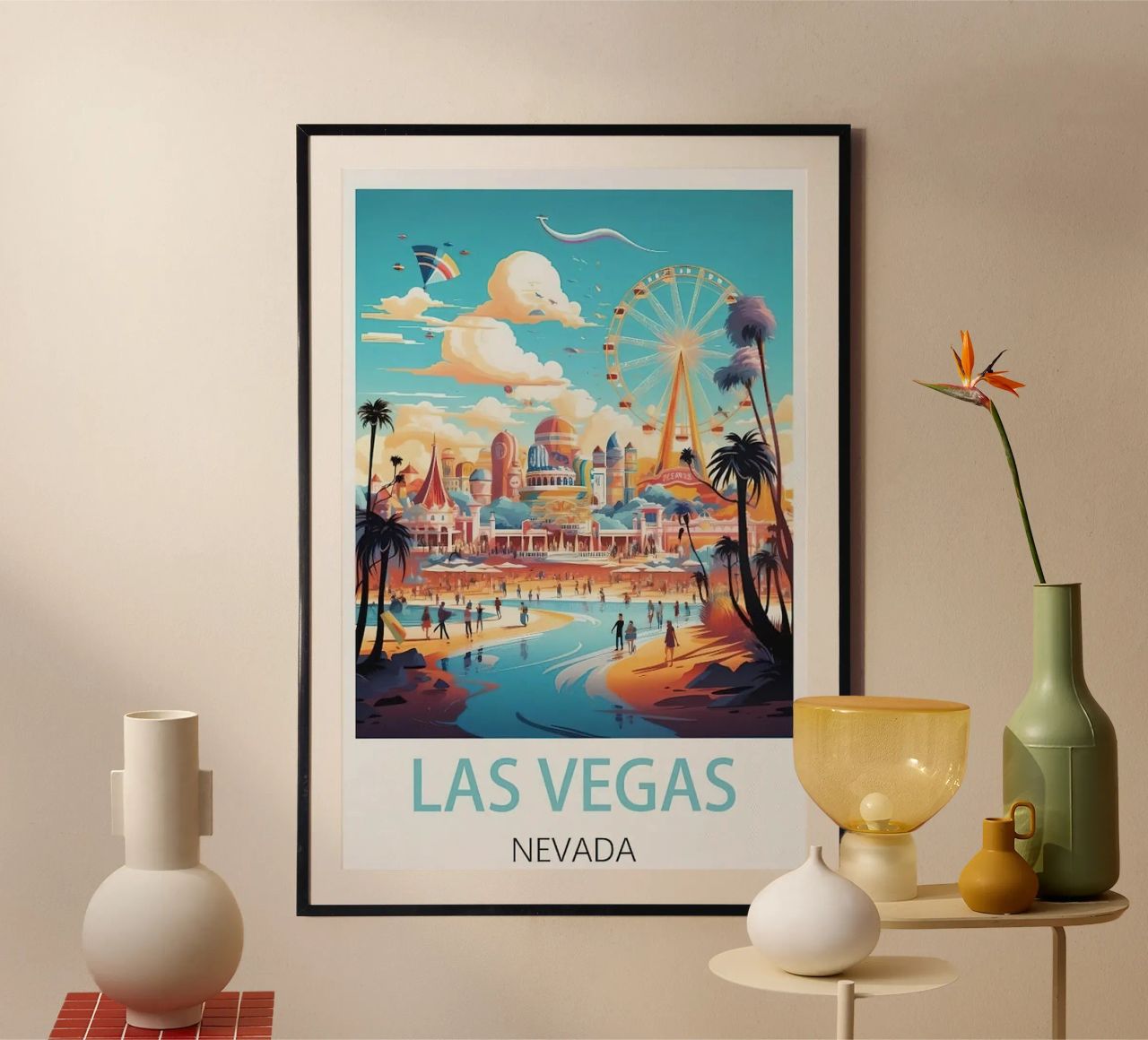 LLYCUAOO Las Vegas Nevada poster de cooper shop