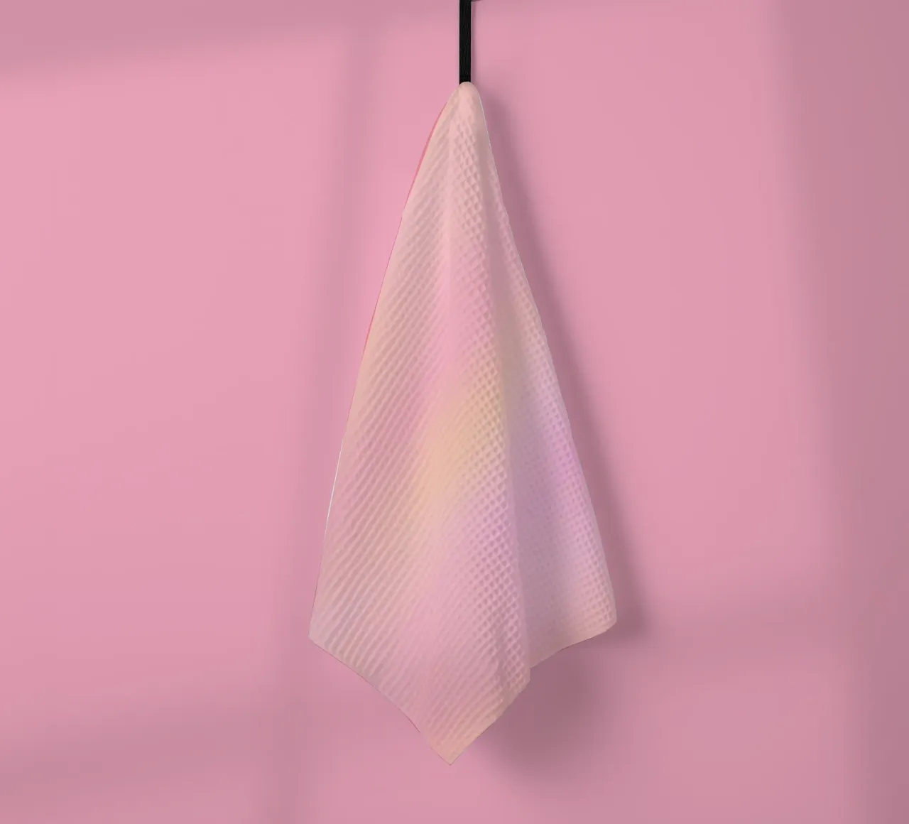 Crépuscule Pastel - Sfumature di rosa e pesca canovaccio da cucina da studiofox