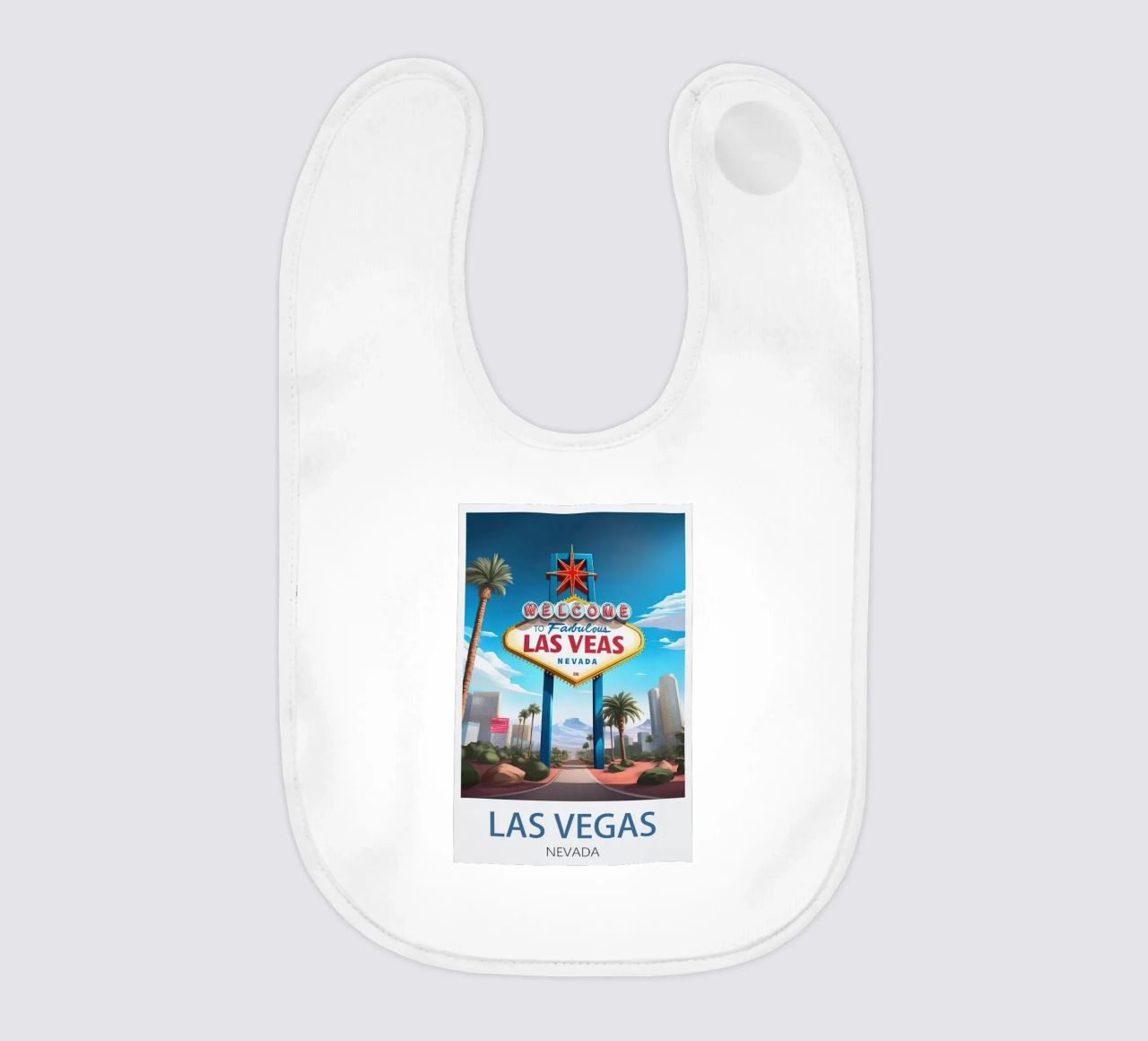 LuaNi Las Vegas Nevada baby bib by cooper shop