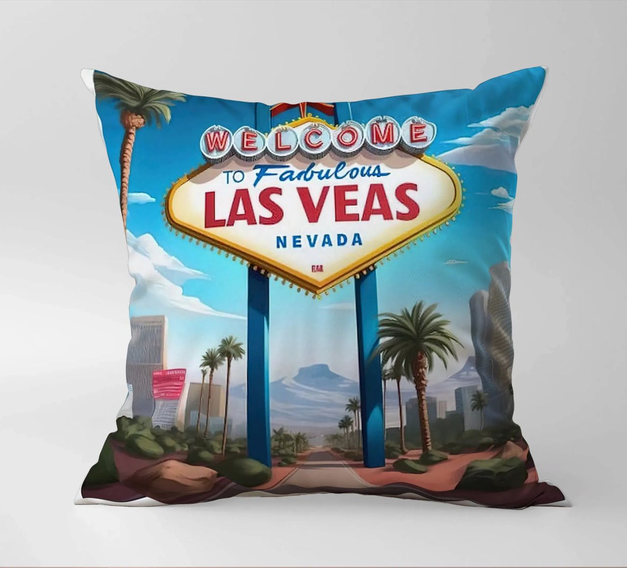 LuaNi Las Vegas Nevada decorative cushion by cooper shop
