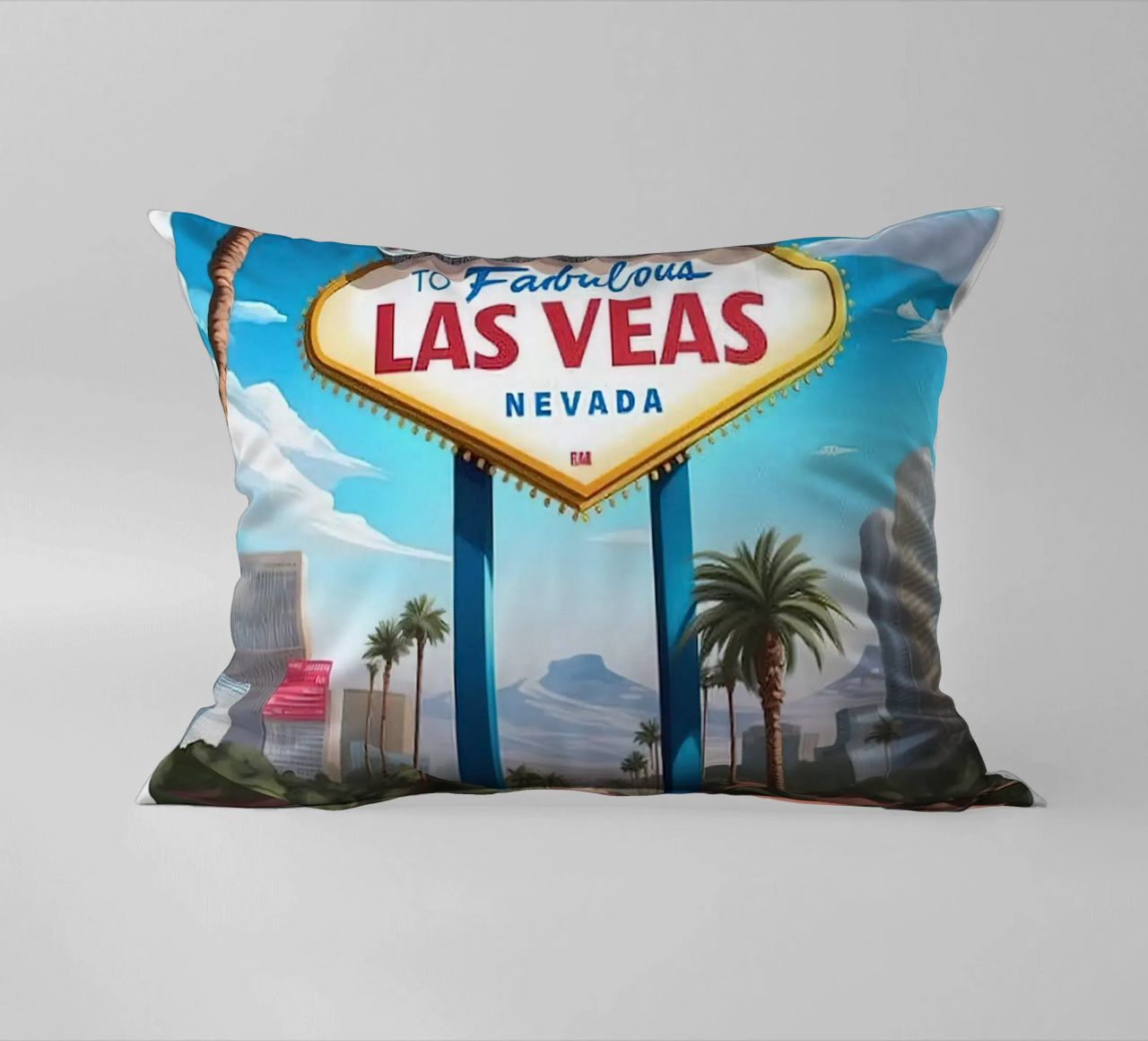 LuaNi Las Vegas Nevada decorative cushion by cooper shop