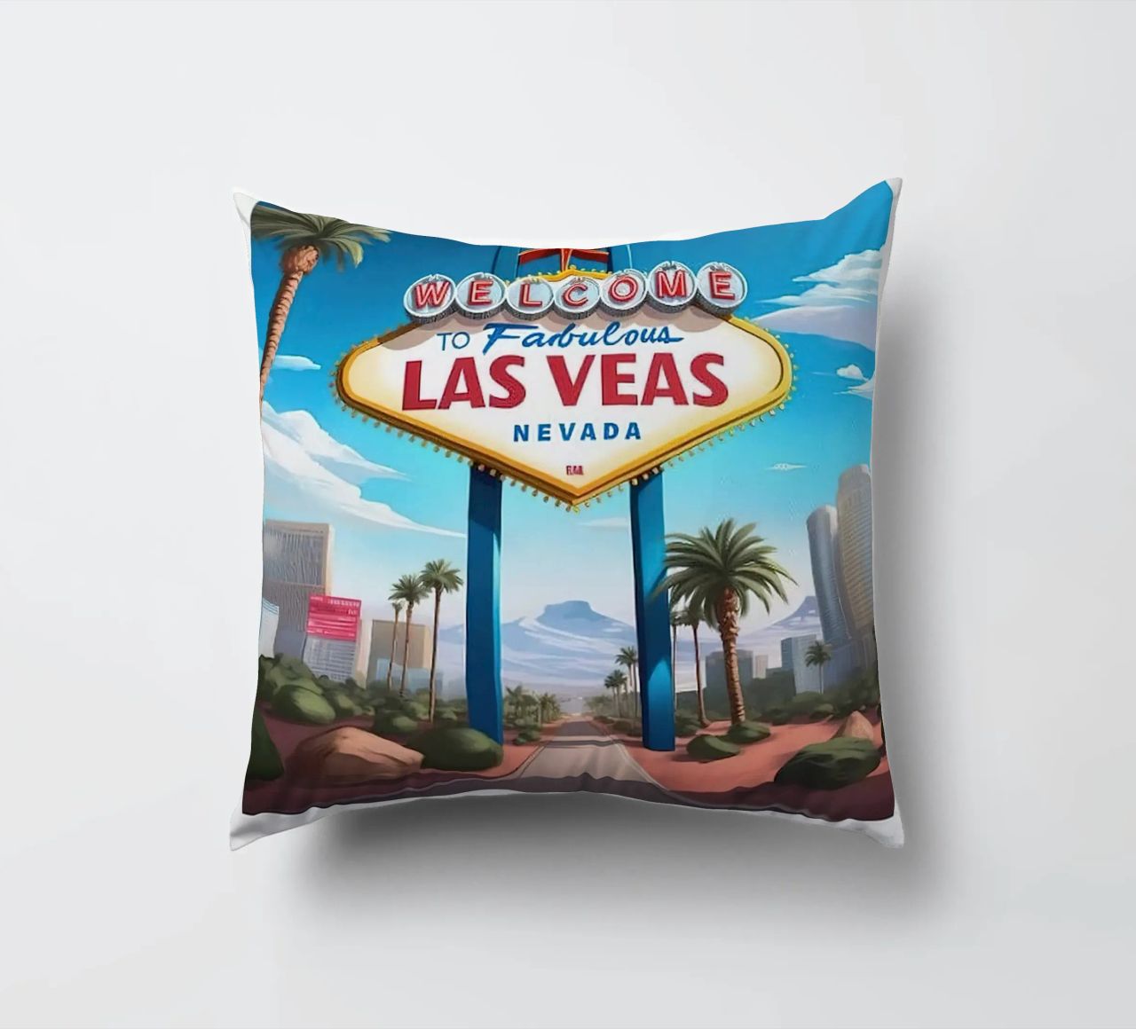 LuaNi Las Vegas Nevada decorative cushion by cooper shop