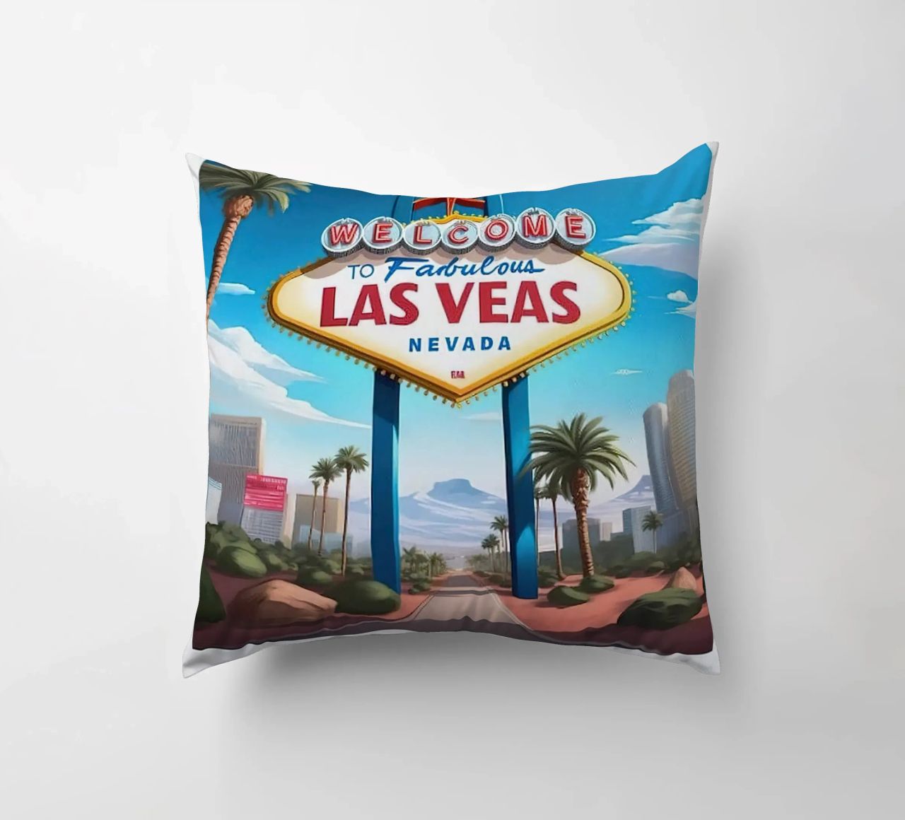 LuaNi Las Vegas Nevada decorative cushion by cooper shop