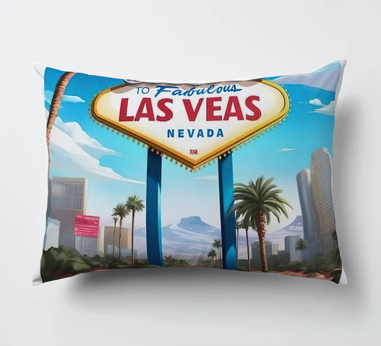 LuaNi Las Vegas Nevada decorative cushion by cooper shop