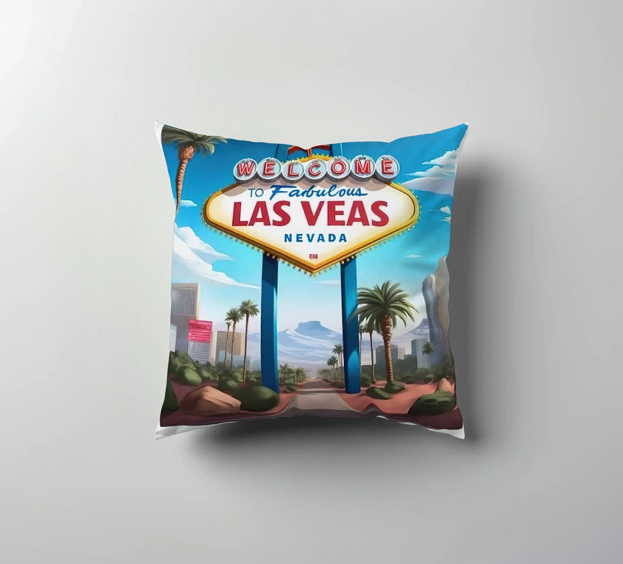 LuaNi Las Vegas Nevada decorative cushion by cooper shop
