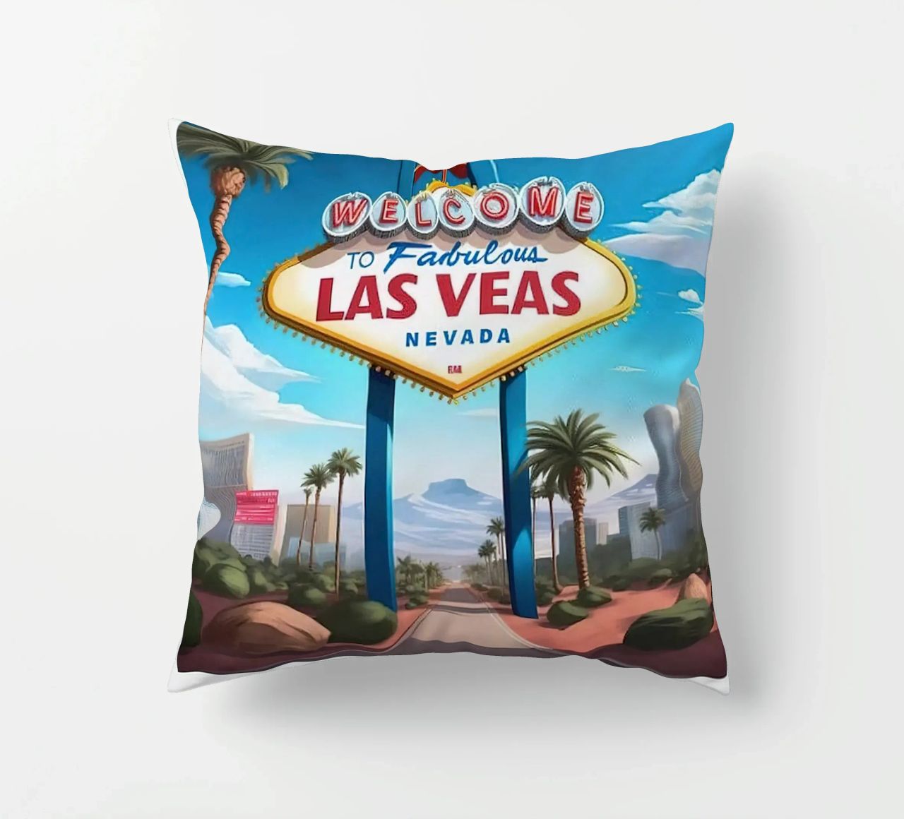 LuaNi Las Vegas Nevada decorative cushion by cooper shop