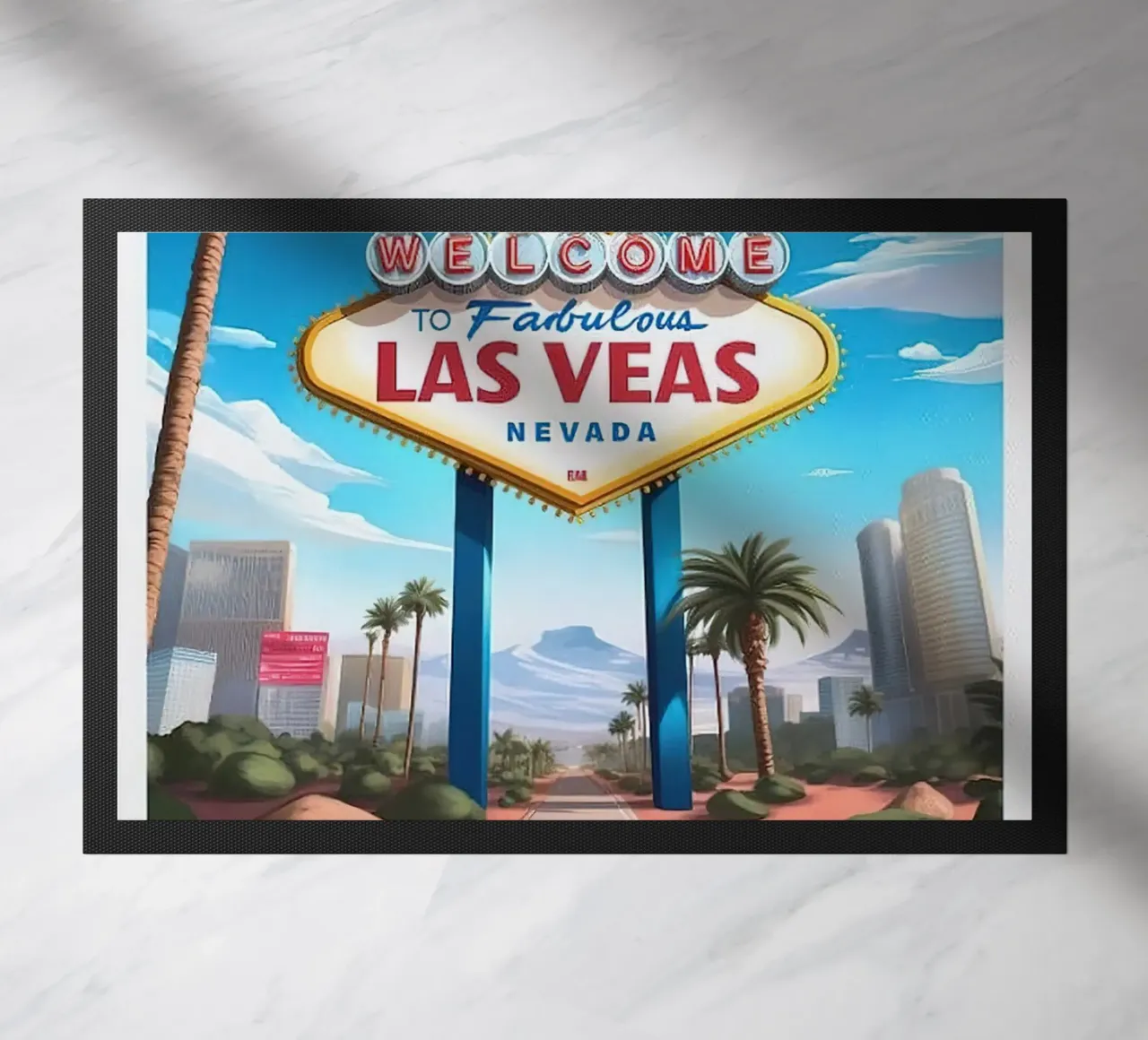 LuaNi Las Vegas Nevada felpudo de cooper shop